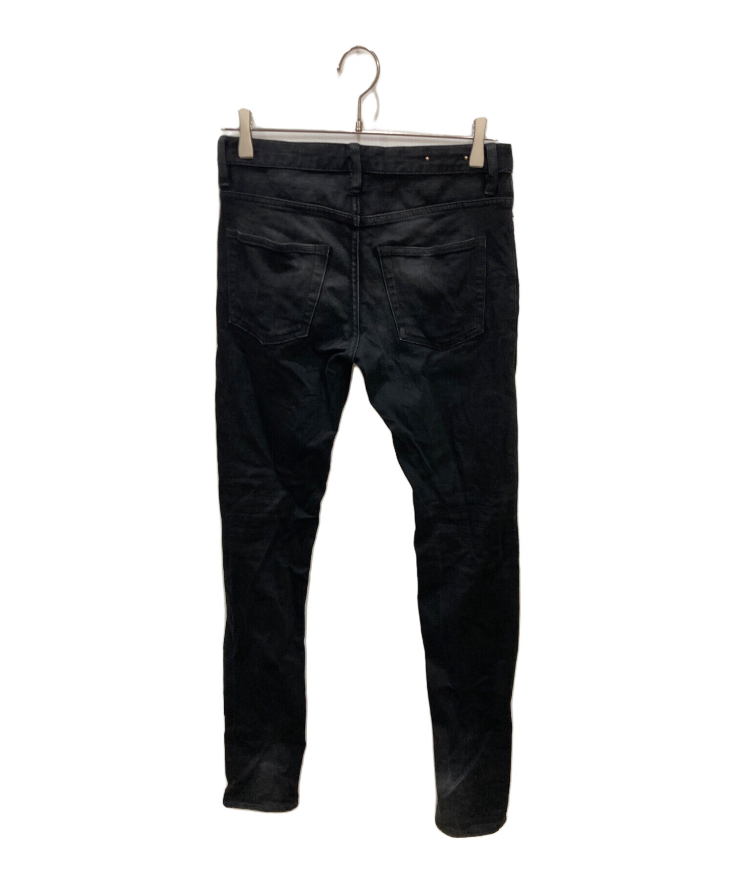 中古・古着通販】MINEDENIM (マインデニム) 107 S.Slim OWS ブラック