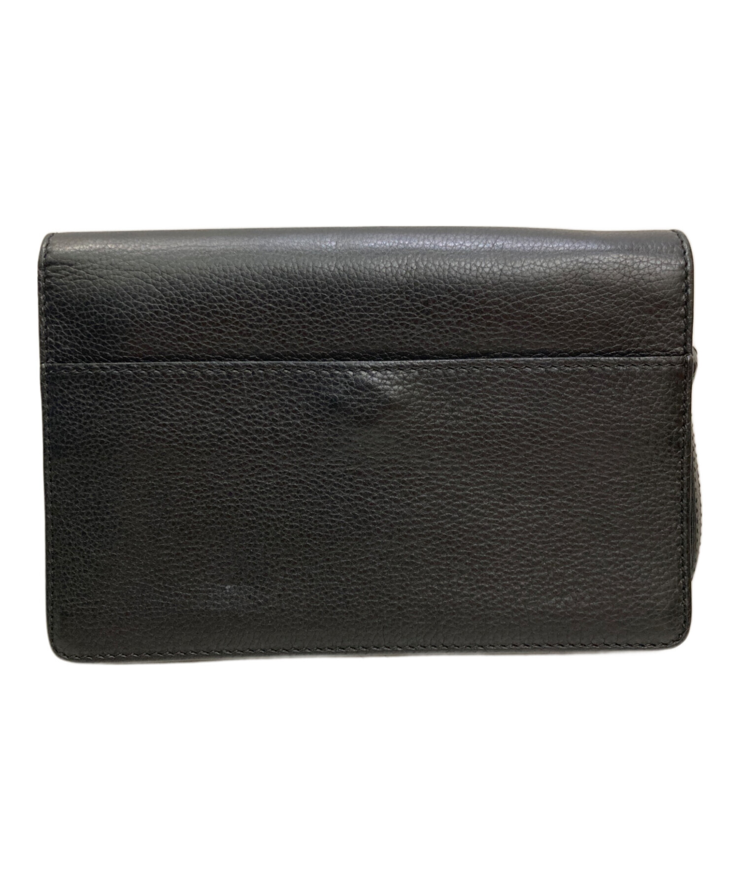 中古・古着通販】VERSACE (ヴェルサーチ) クラッチバッグ ブラック