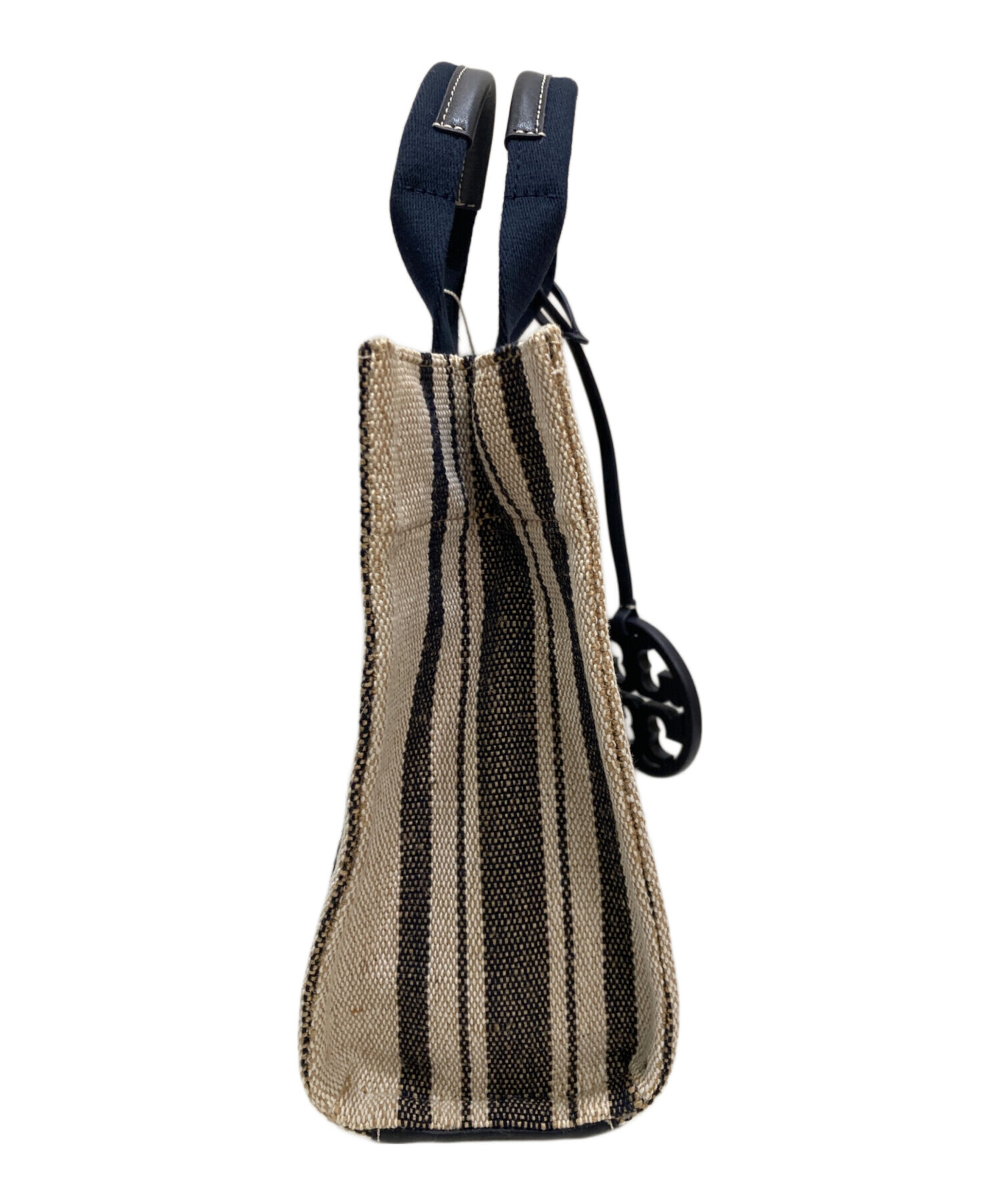 中古・古着通販】TORY BURCH (トリーバーチ) キャンバストートバッグ 