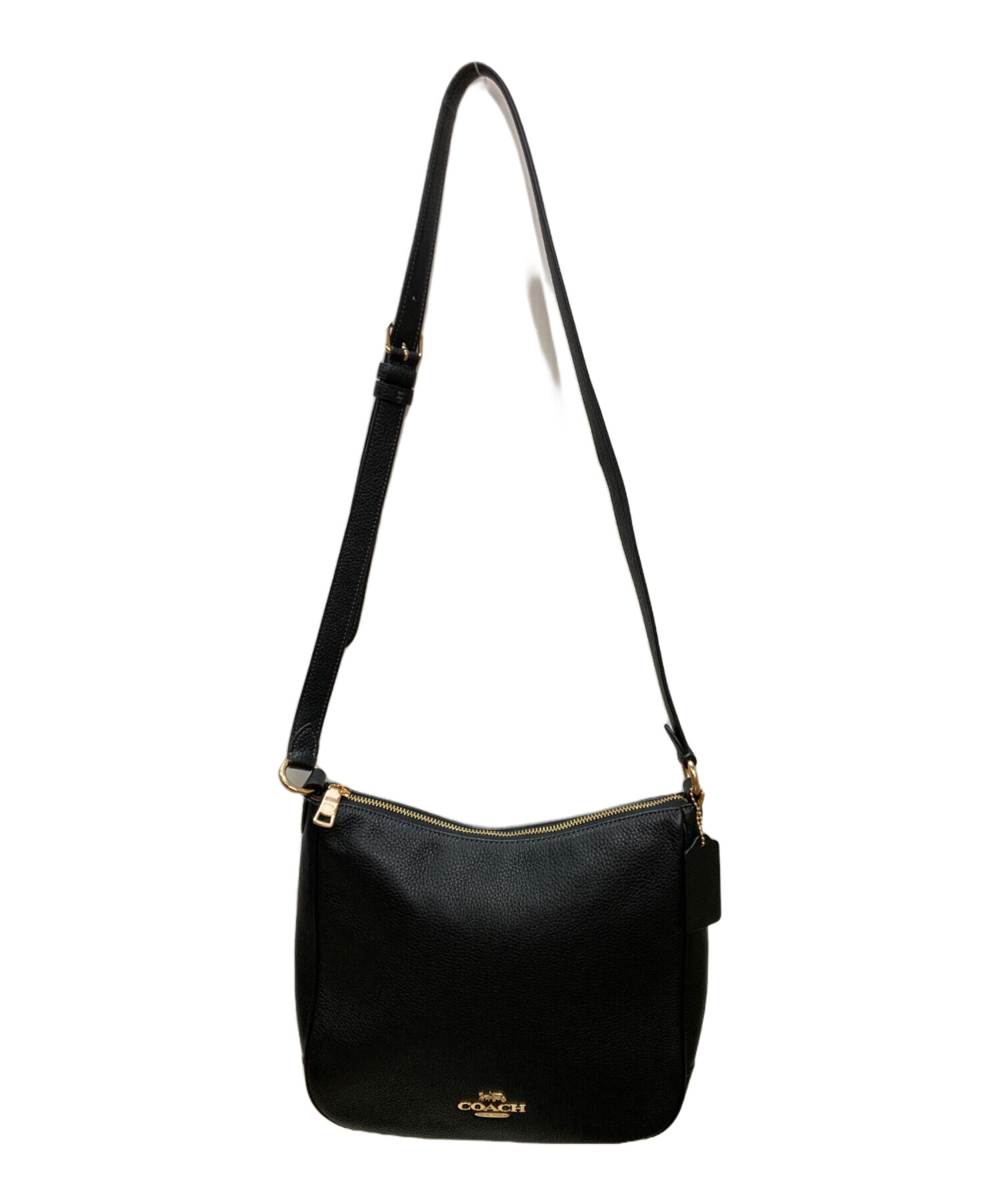 中古・古着通販】COACH (コーチ) ショルダーバッグ ブラック｜ブランド 
