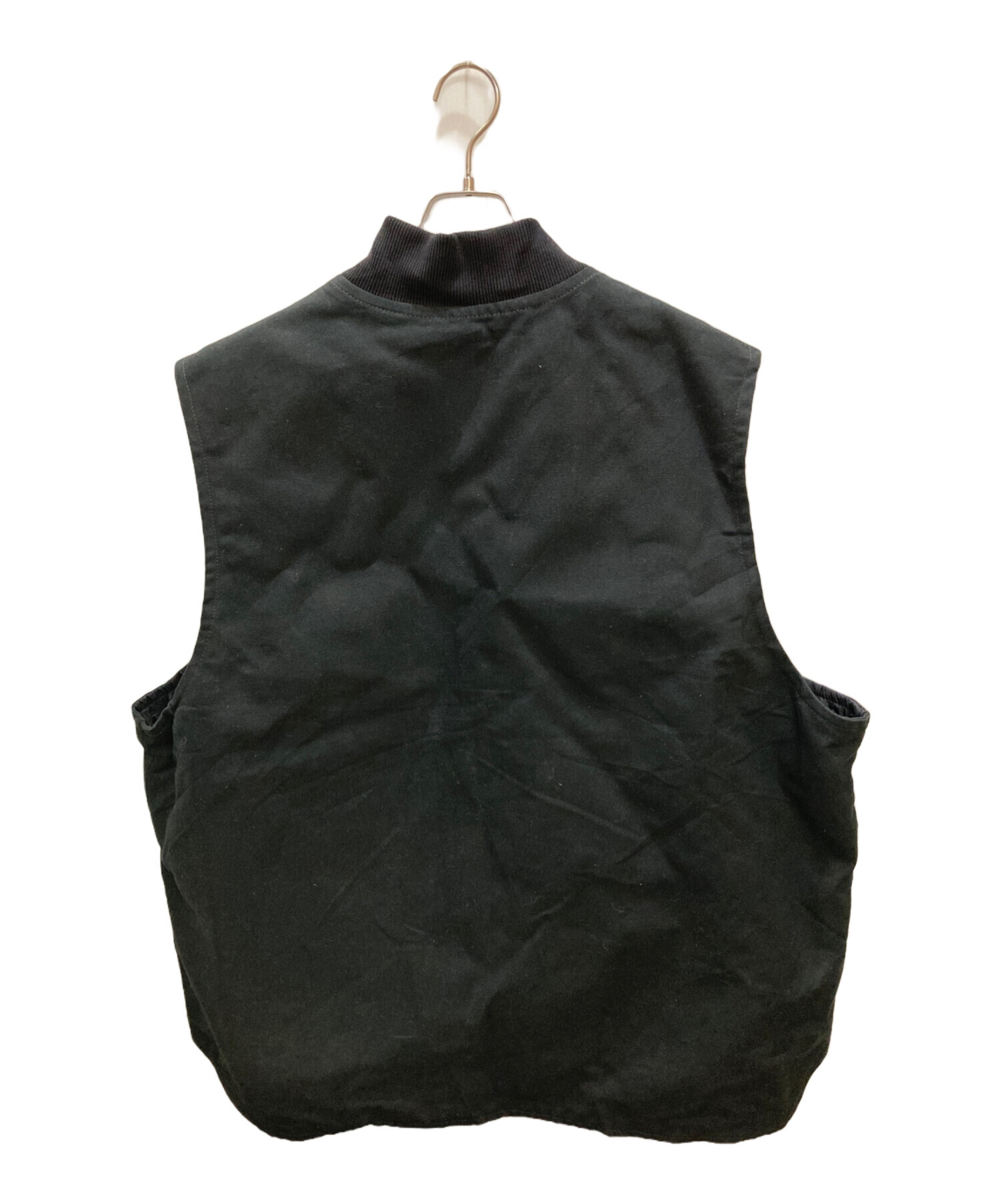 中古・古着通販】CarHartt (カーハート) ダックベスト ブラック サイズ