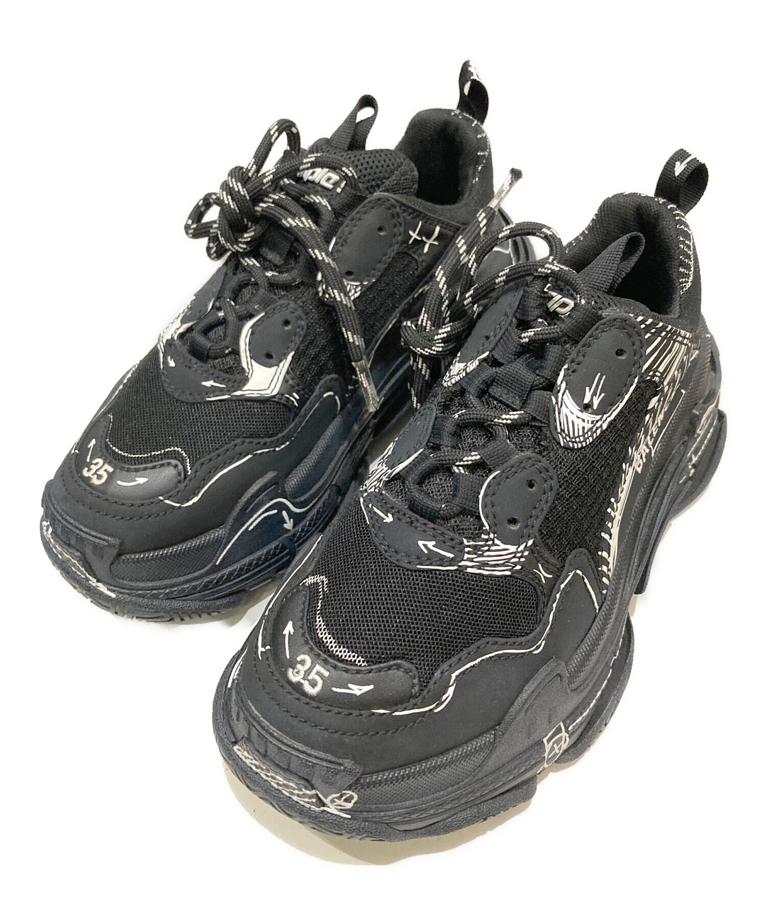 中古・古着通販】BALENCIAGA (バレンシアガ) TRIPLE S/ローカット