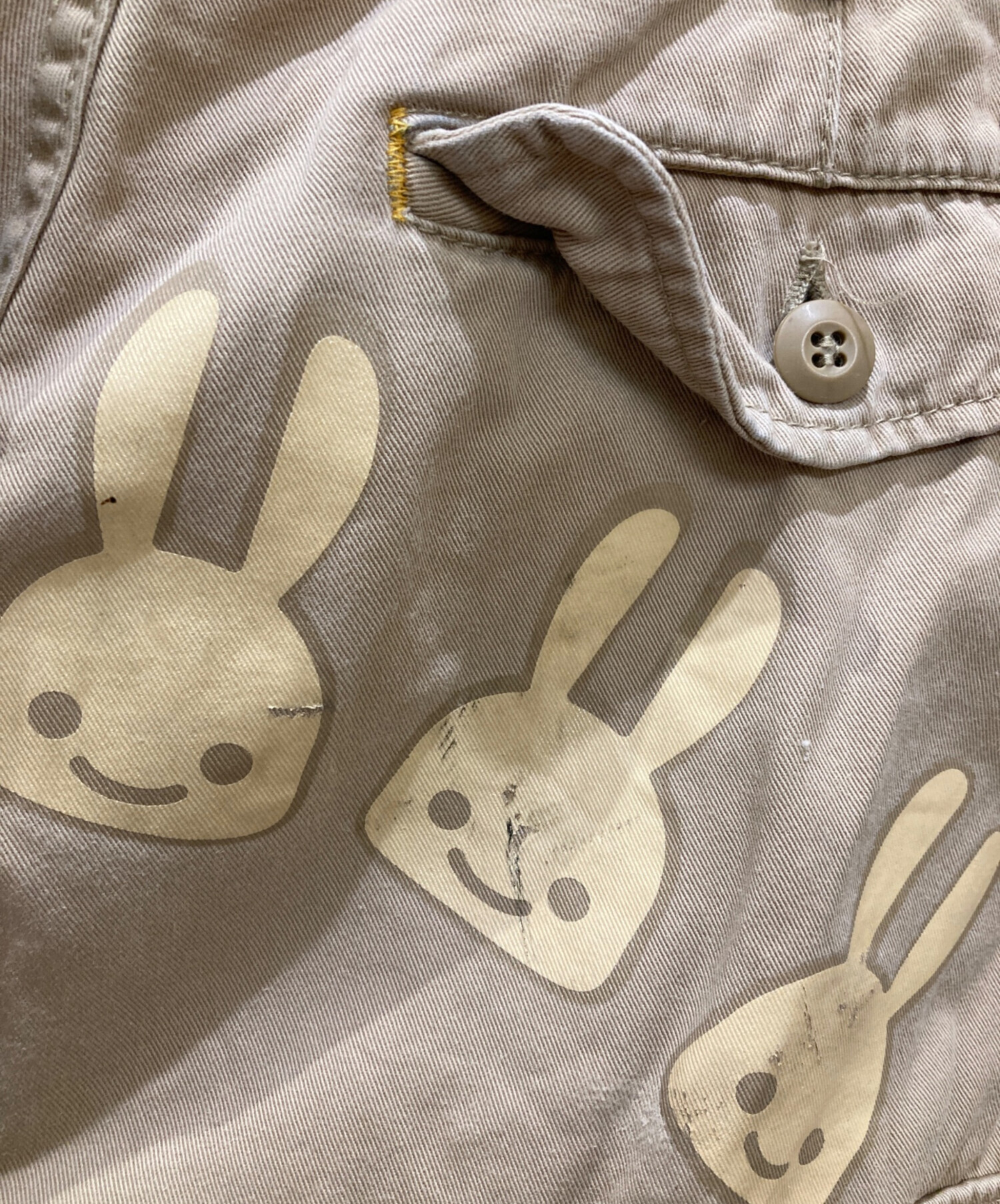 中古・古着通販】CUNE (キューン) カーゴパンツ ウサギ6 ベージュ
