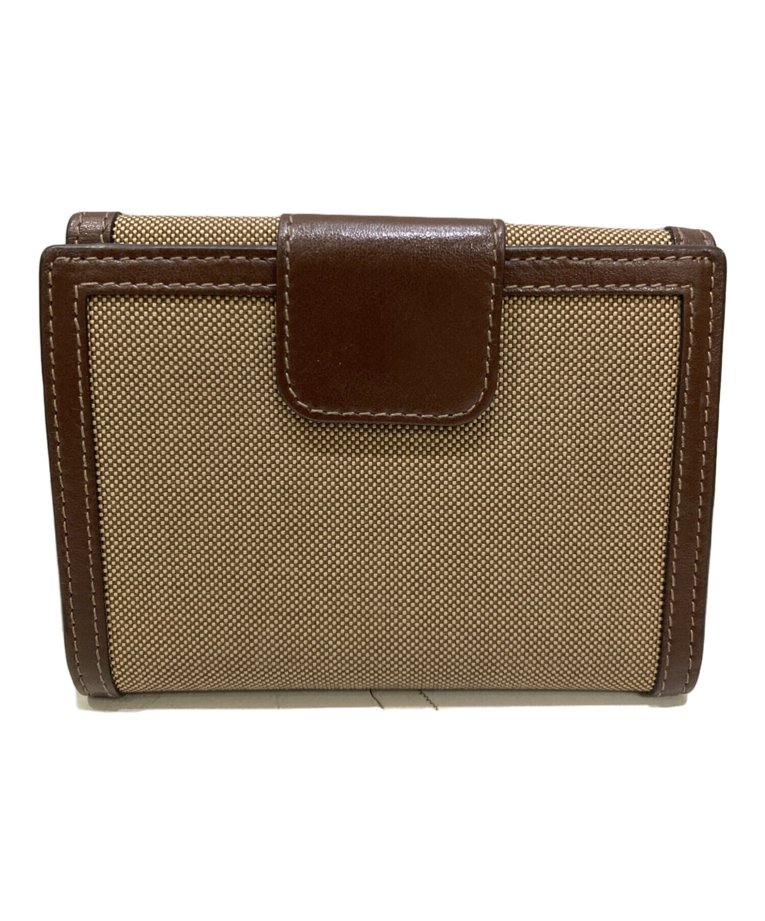 中古・古着通販】PRADA (プラダ) ロゴ ジャガード 三つ折り財布