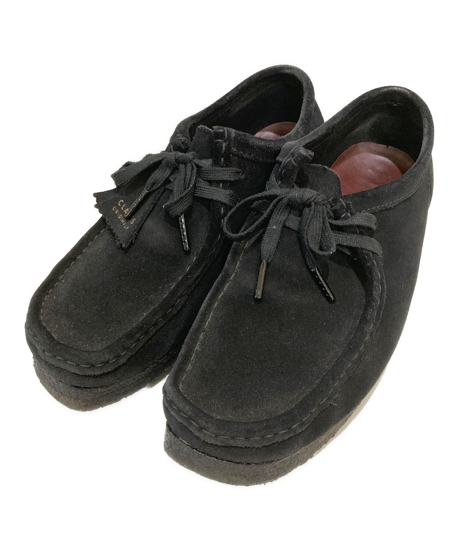 未使用タグ付きクラークスレッドランドClarksワラビースエード8M26.0CM 中古・古着通販】CLARKS (クラークス) ワラビー スウェードシューズ