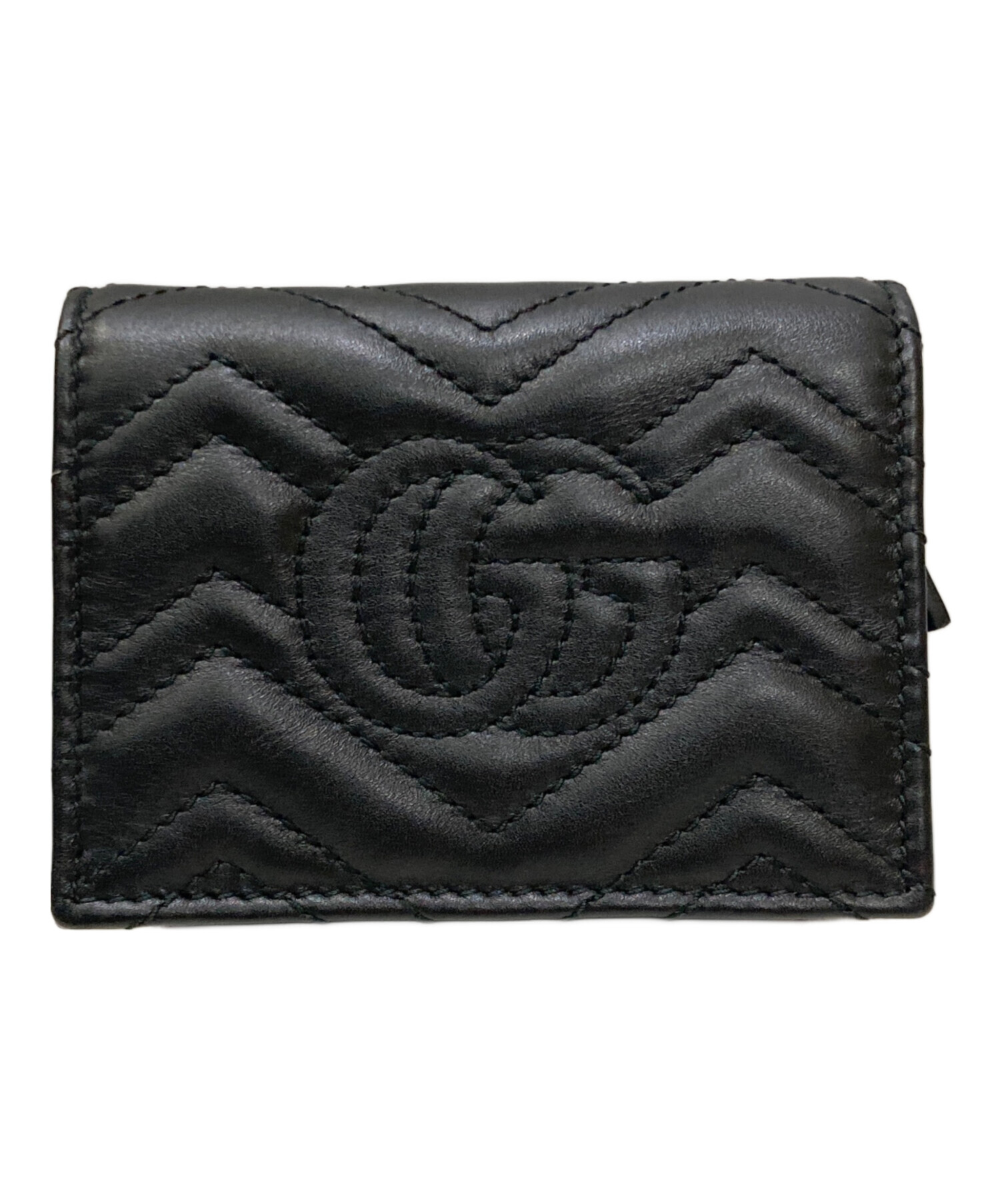中古・古着通販】GUCCI (グッチ) GGマーモント コンパクトウォレット
