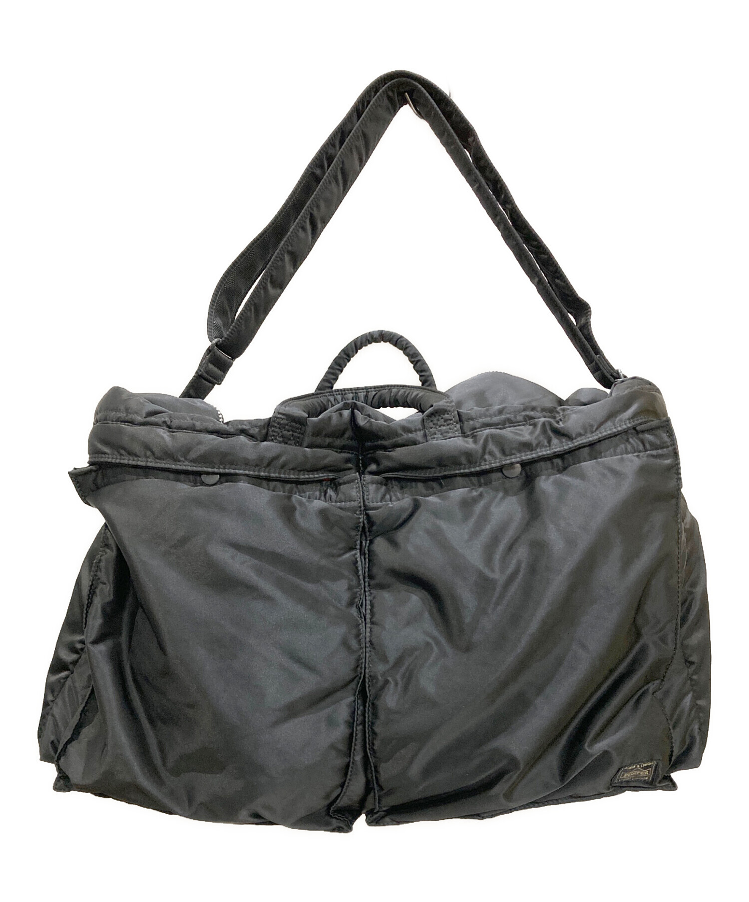 中古・古着通販】PORTER (ポーター) TANKER DUFFLE BAG(L) ブラック