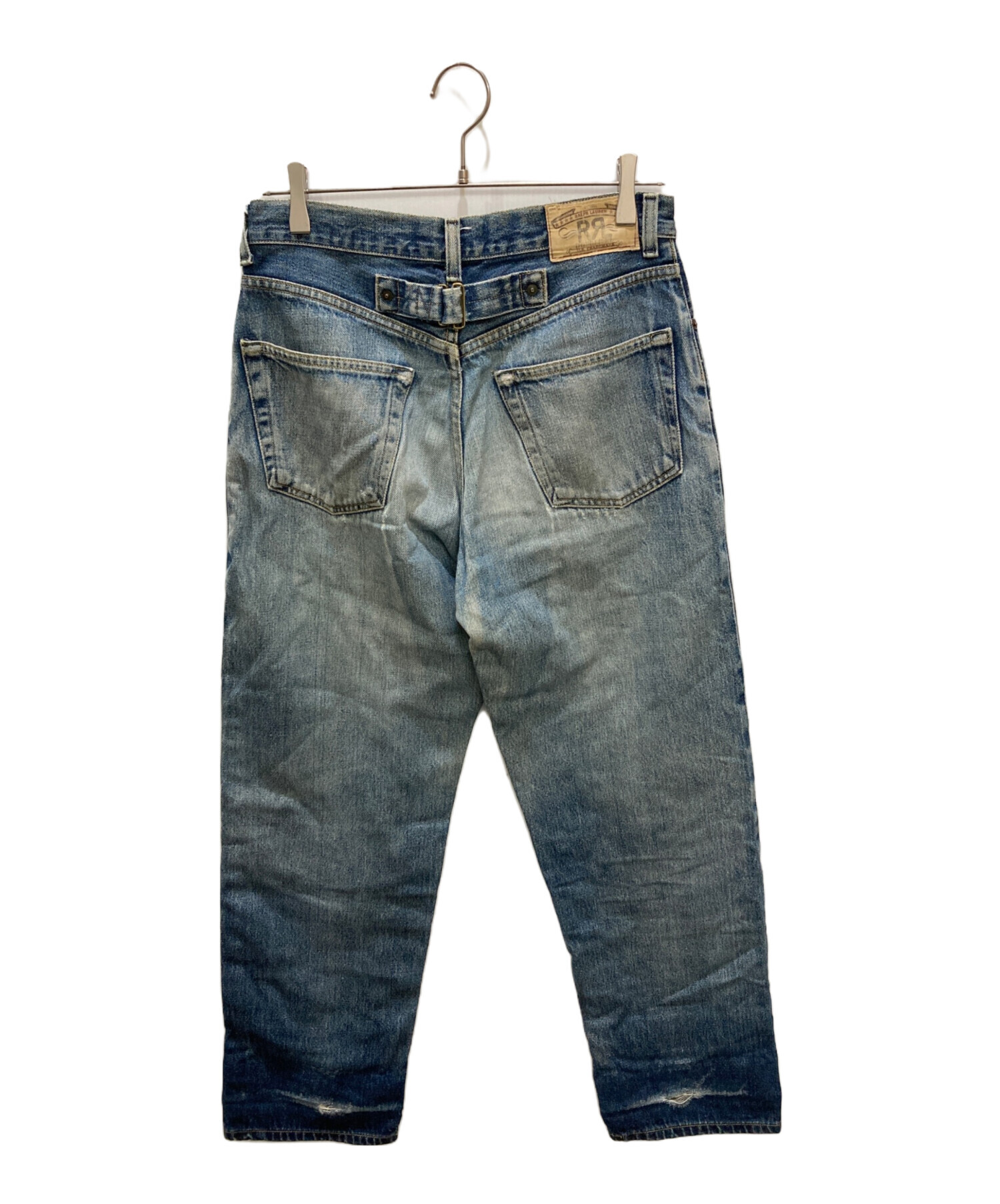 中古・古着通販】RRL (ダブルアールエル) シンチバックデニムパンツ