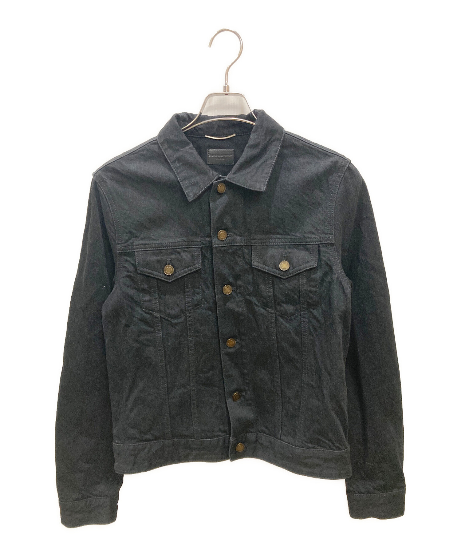 サンローラン　デニムトラッカージャケット　s 中古・古着通販】Saint Laurent Paris (サンローランパリ) トラッカー