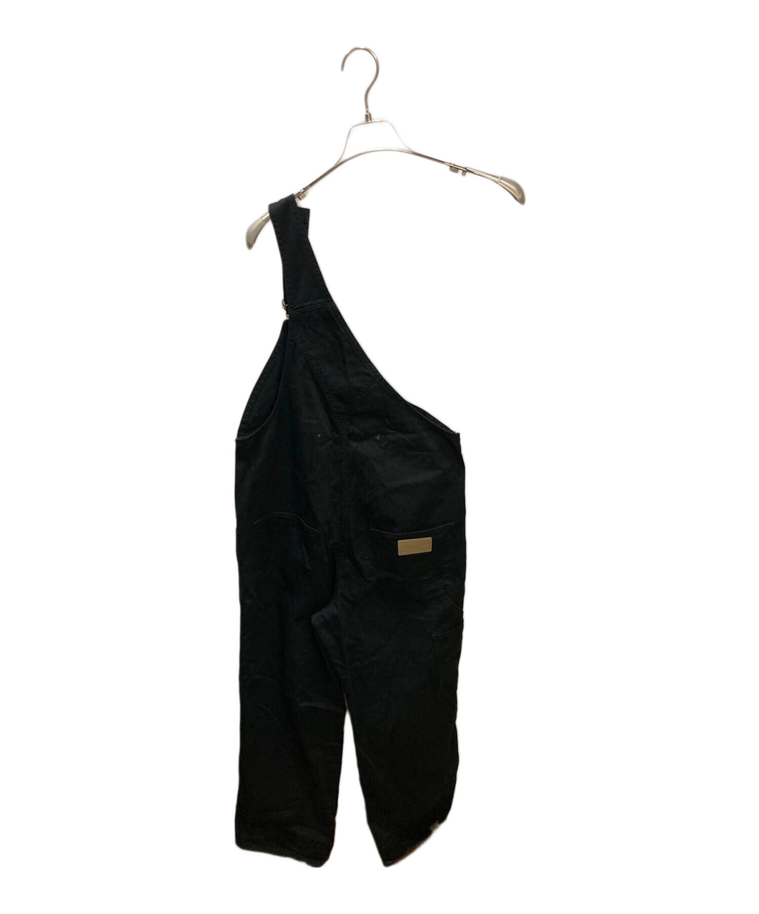 フレームワーク☆Wrangler別注ワンショルダーオーバーオール　新品ブラックM 中古・古着通販】Wrangler (ラングラー) FRAMeWORK (フレームワーク