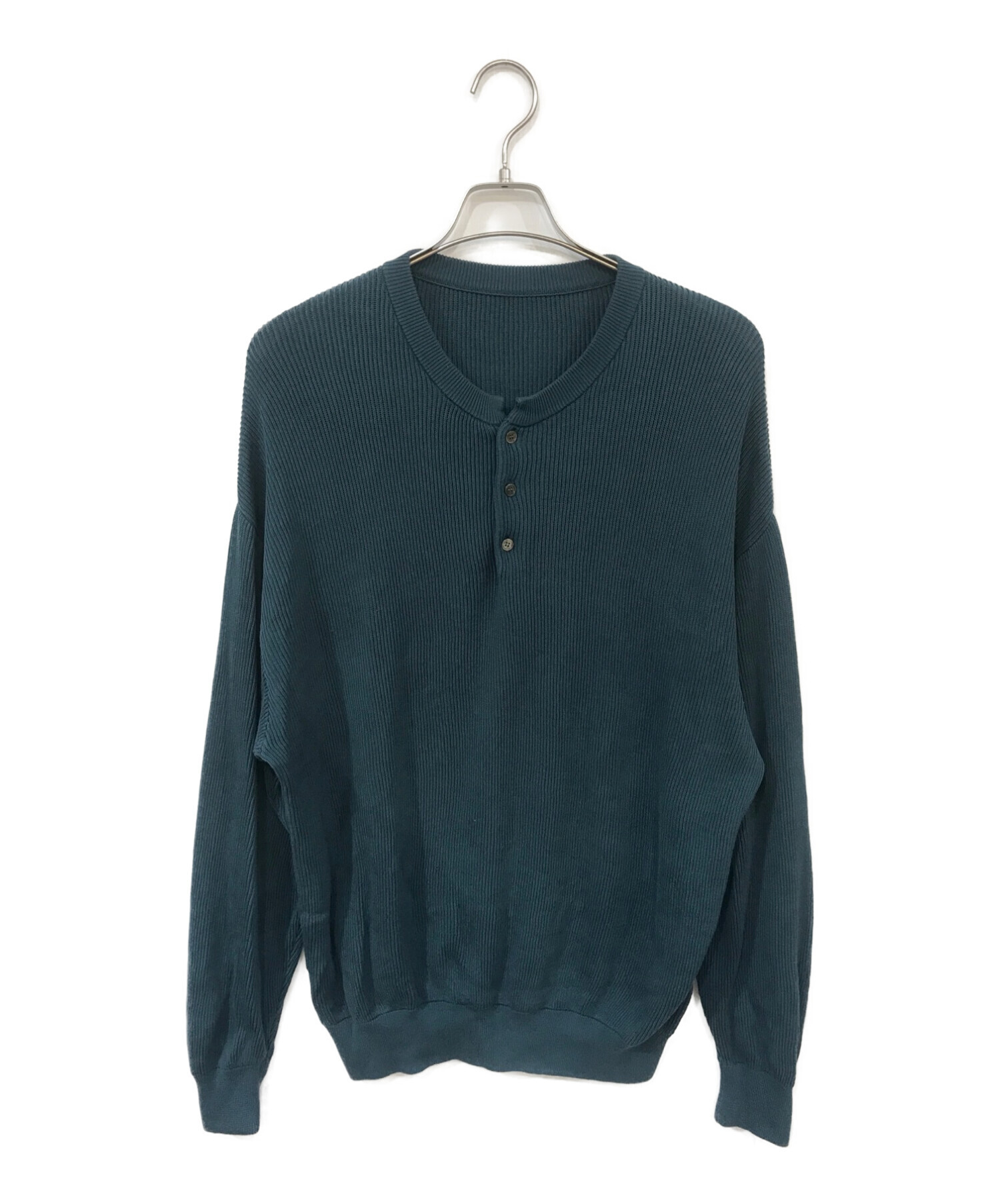 中古・古着通販】crepuscule (クレプスキュール) 畦ヘンリーネック