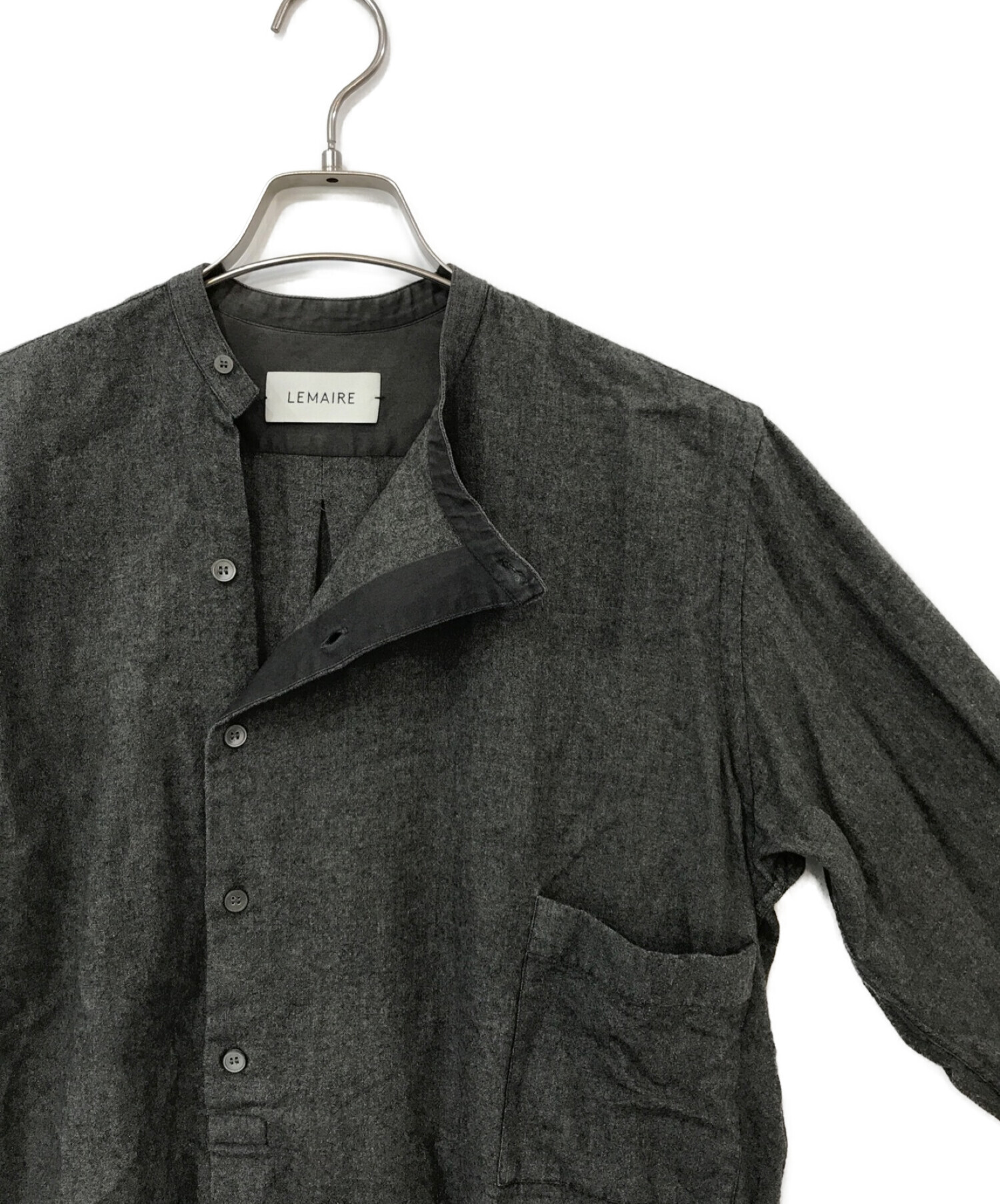 【LEMAIRE】OFFICER COLLAR SHIRT バンドカラーシャツ LEMAIRE（ルメール）の「OFFICER SHIRT（シャツ/ブラウス）」 - WEAR