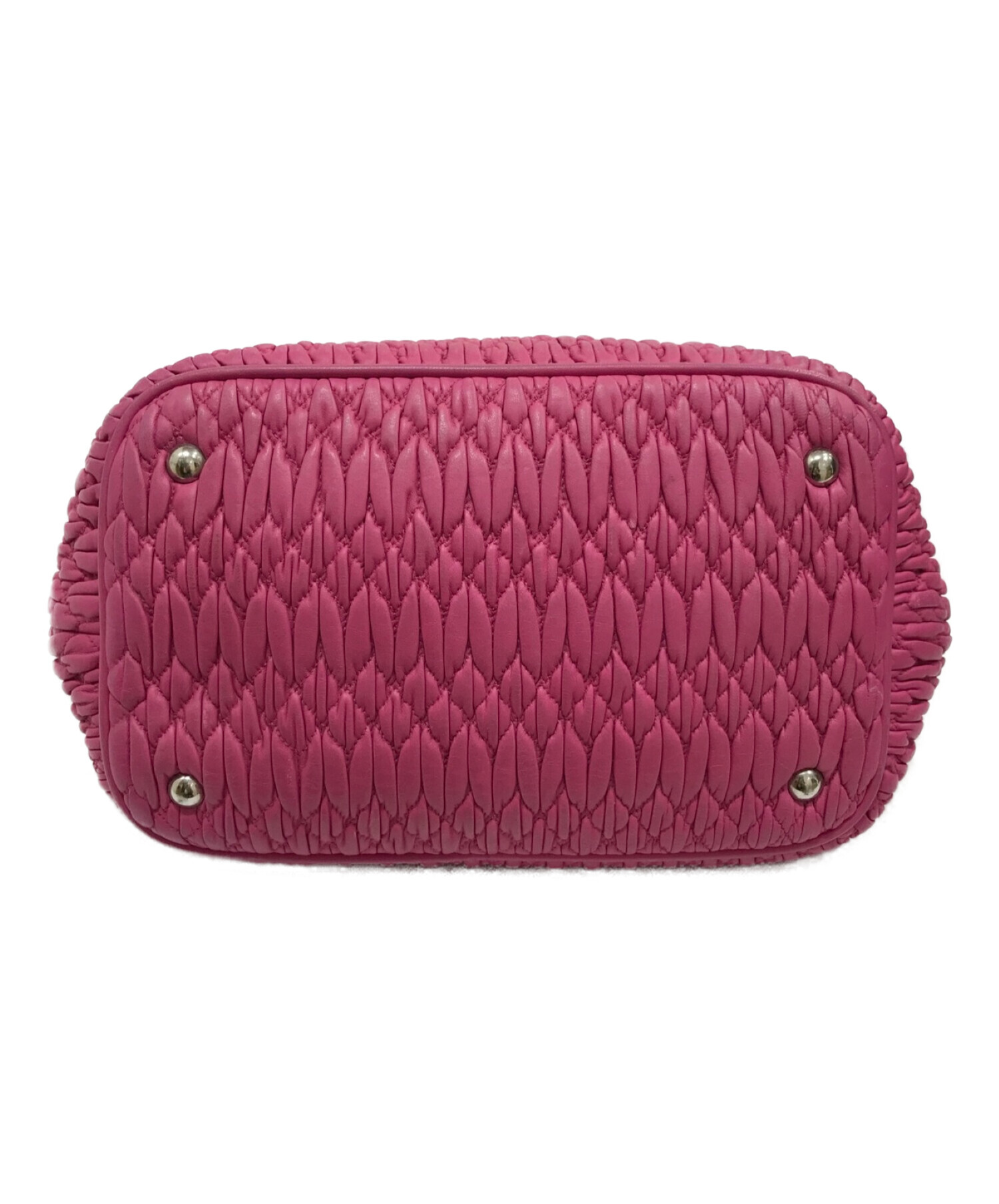 中古・古着通販】MIU MIU (ミュウミュウ) 2WAYショルダーバッグ ピンク