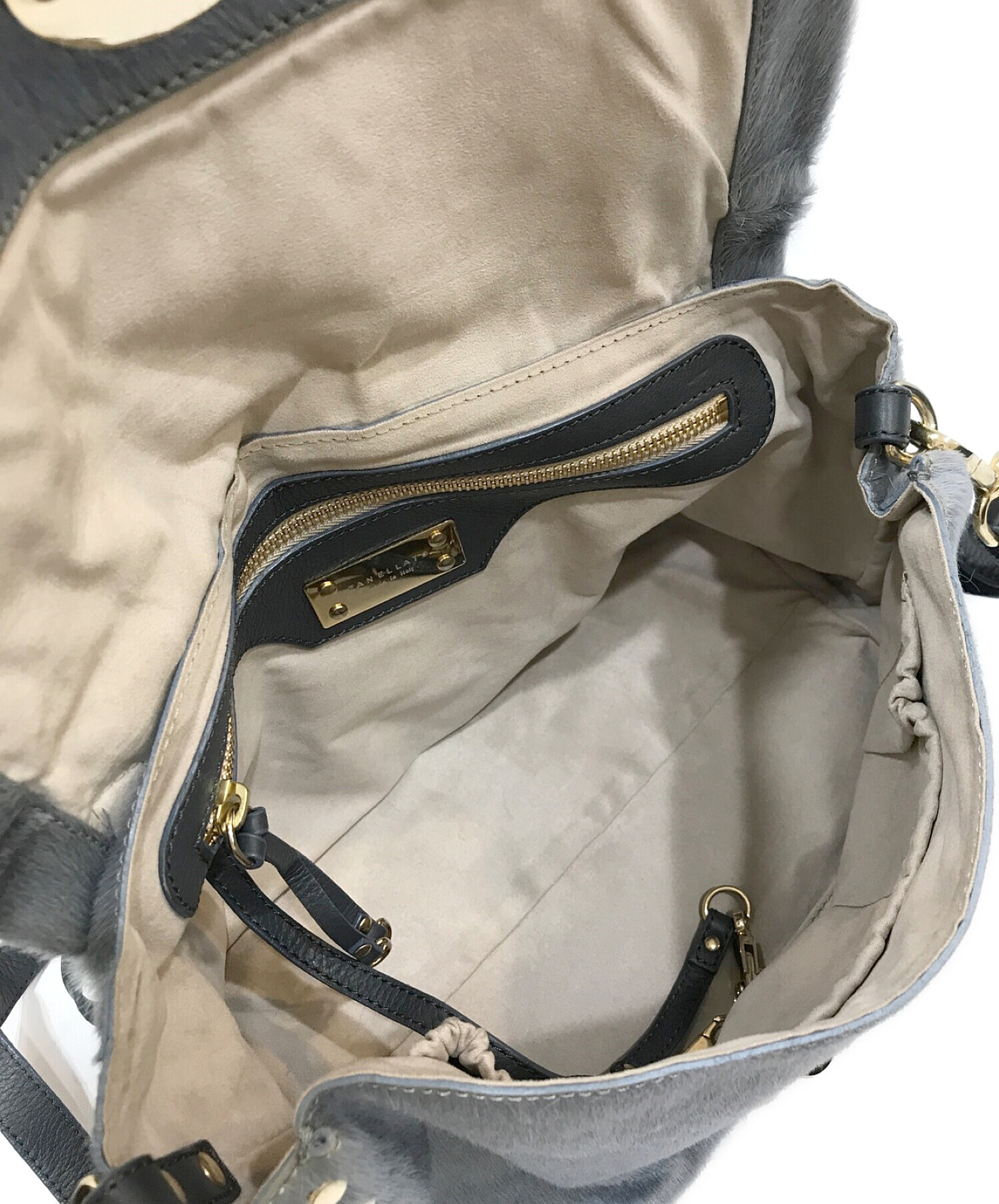 中古・古着通販】zanellato (ザネラート) 2WAYバッグ ブルー｜ブランド