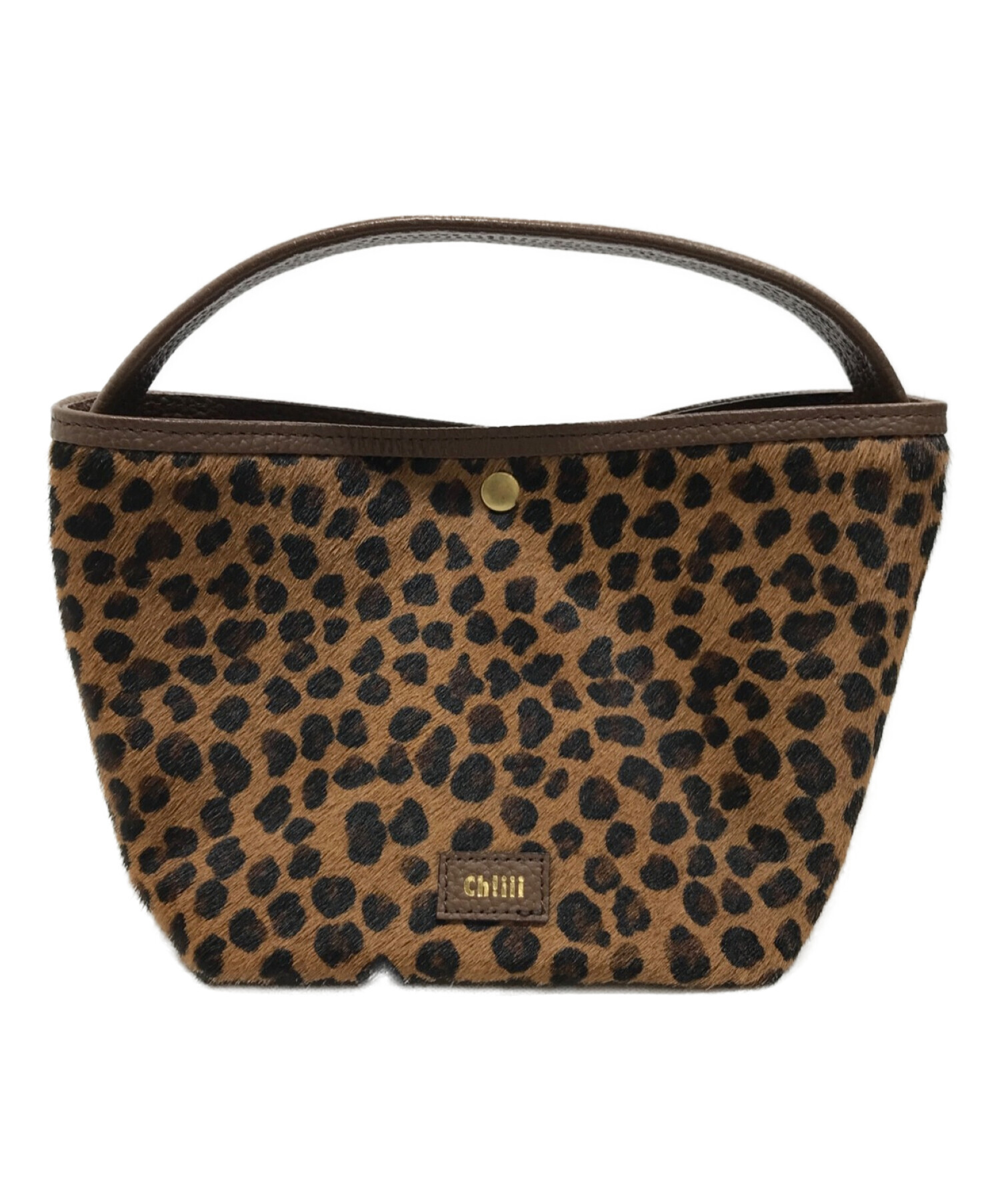 新品ch!iii bag レオパード バスケット 【公式通販】