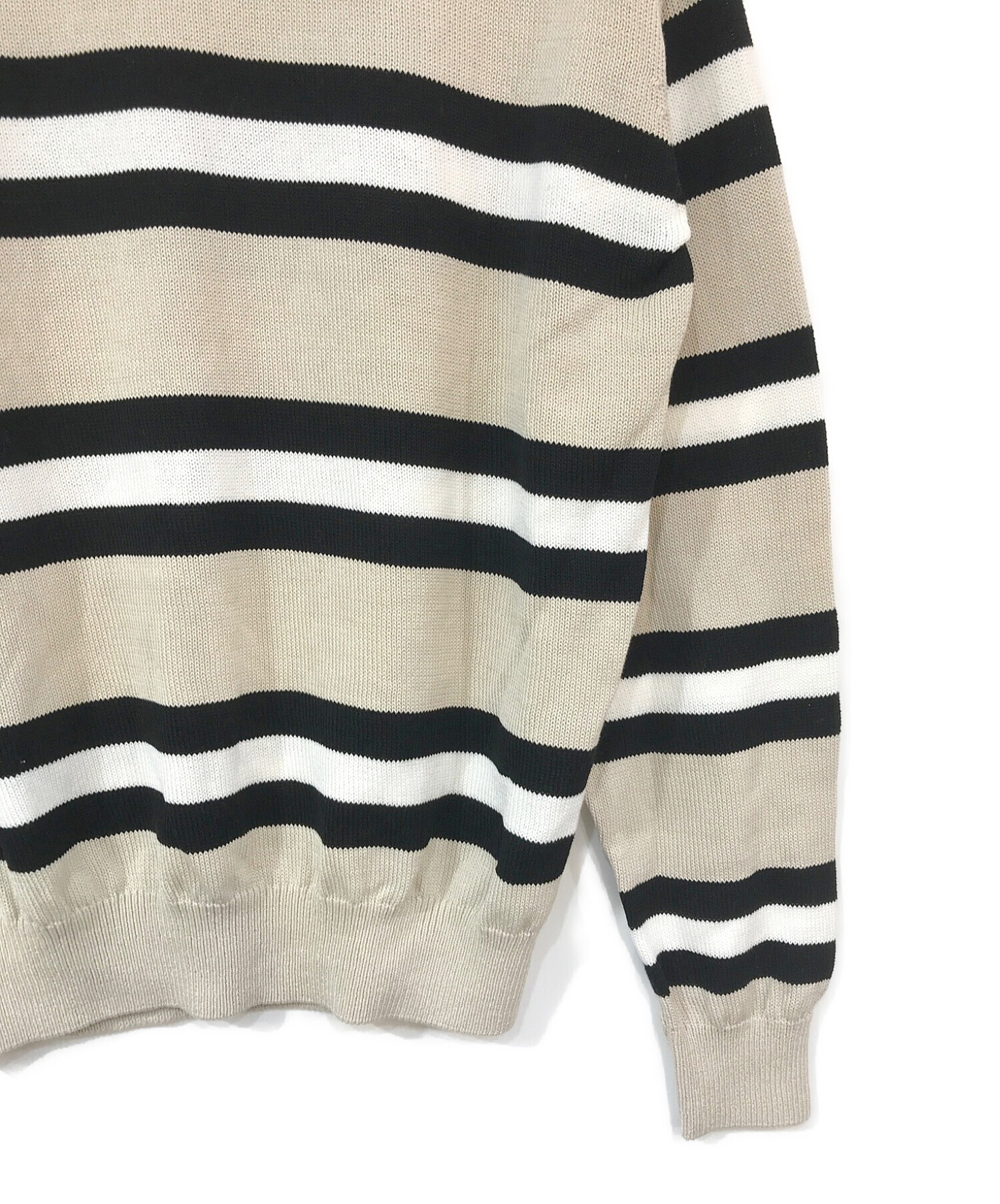 中古・古着通販】SOPHNET. (ソフネット) BORDER CREWNECK KNIT 