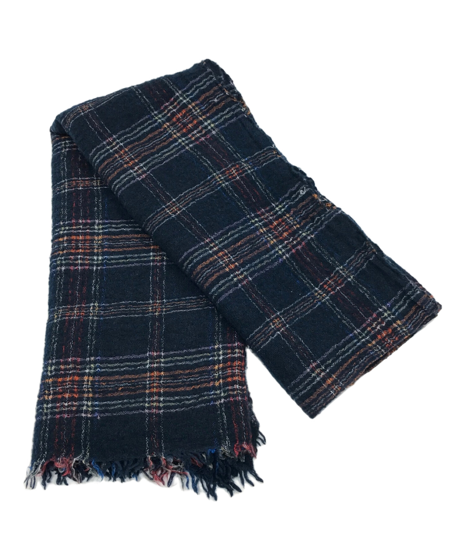 ファリエロ サルティ　Faliero Sarti　ストール　カシミヤ　チェック 中古・古着通販】Faliero Sarti (ファリエロサルティ) チェック