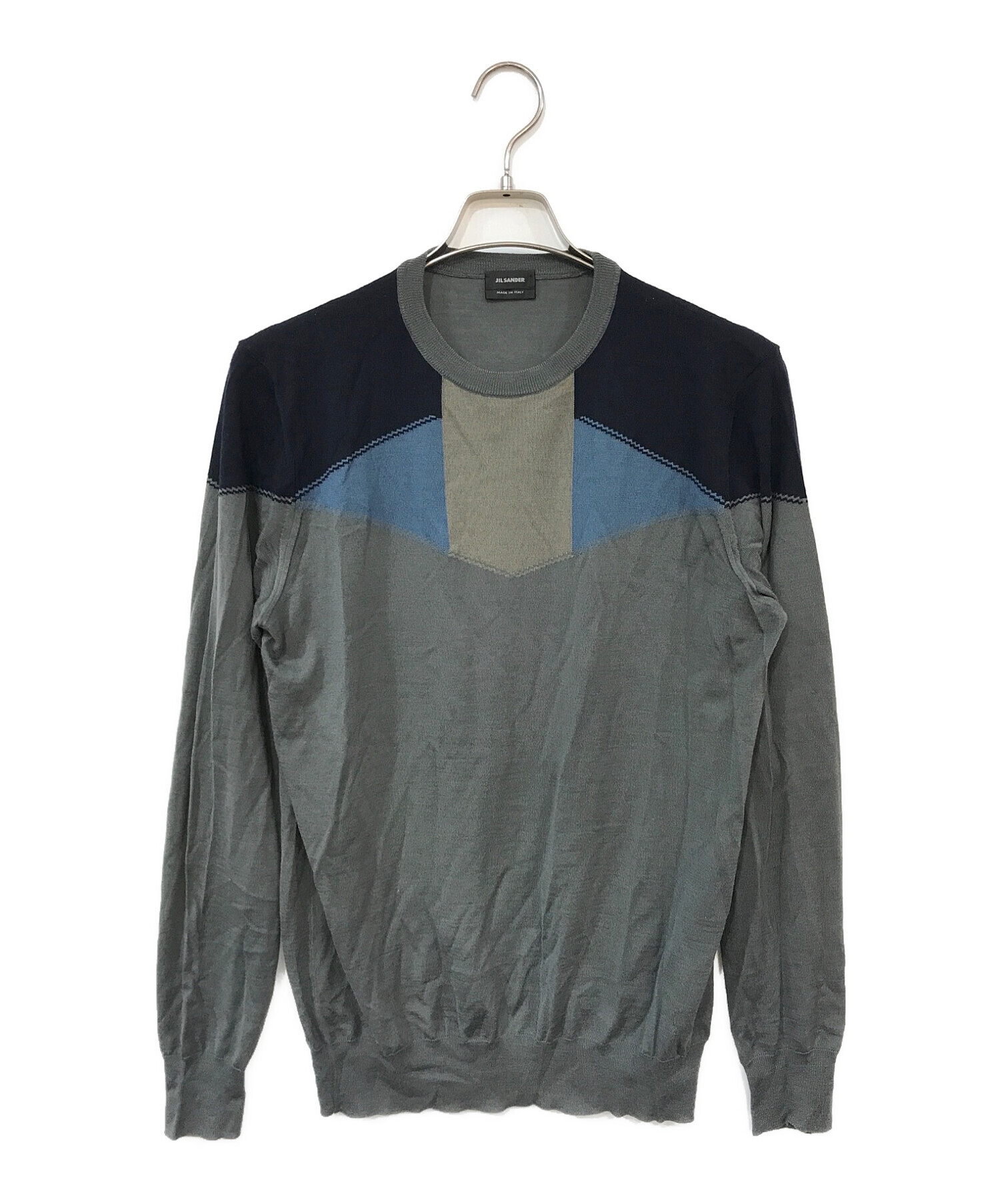 中古・古着通販】JIL SANDER (ジルサンダー) クルーネックニット