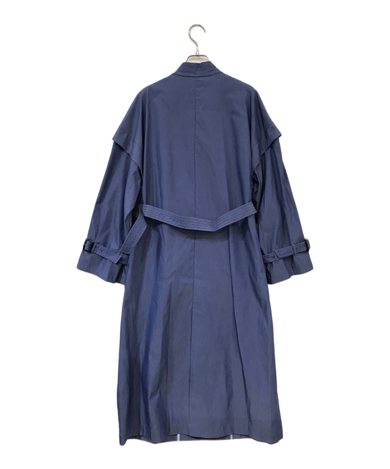 中古・古着通販】stola. (ストラ) 袖取り外しトレンチコート ブルー