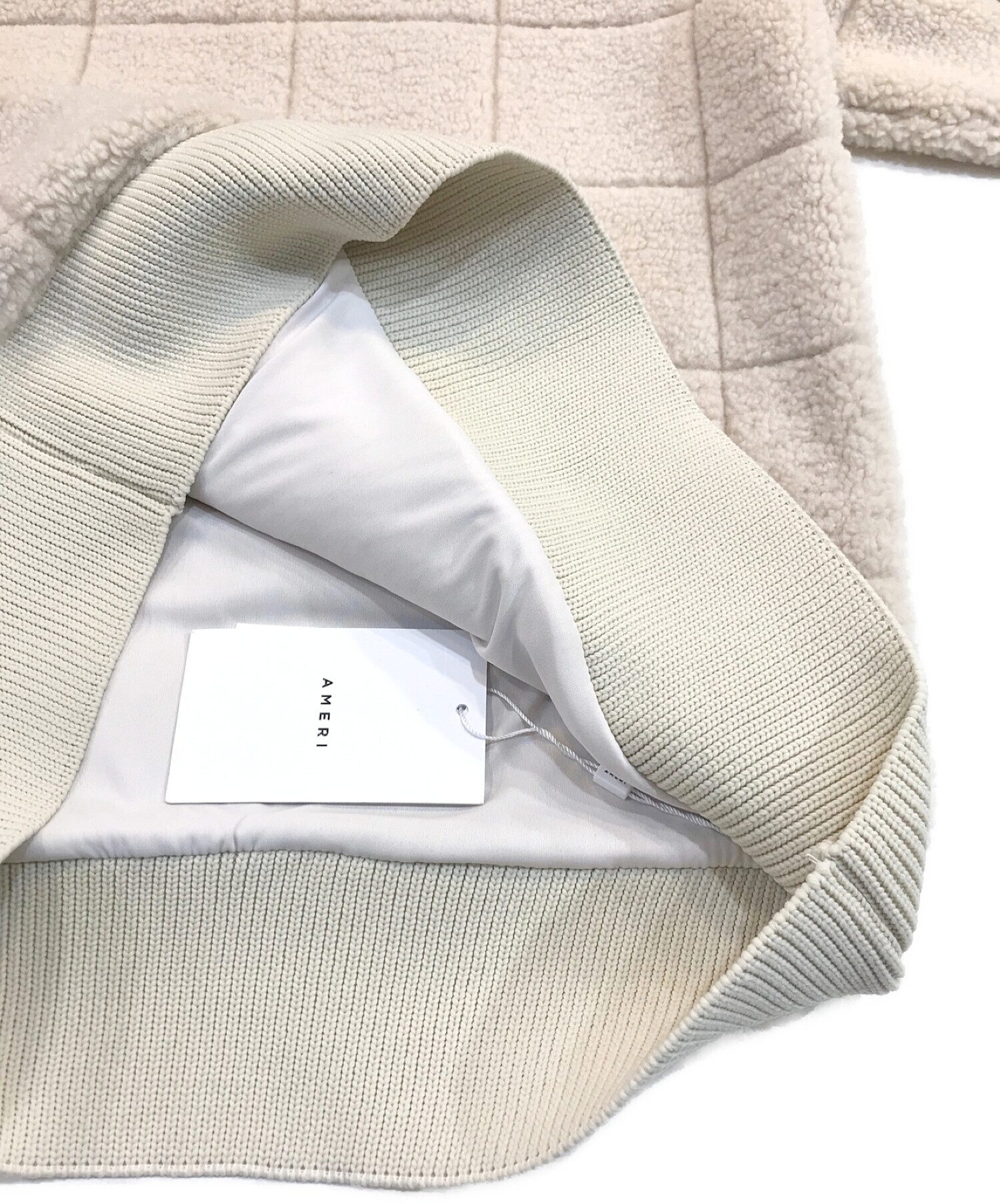 AMERI SQUARE BOA HALF ZIP TOP新品 【公式通販】