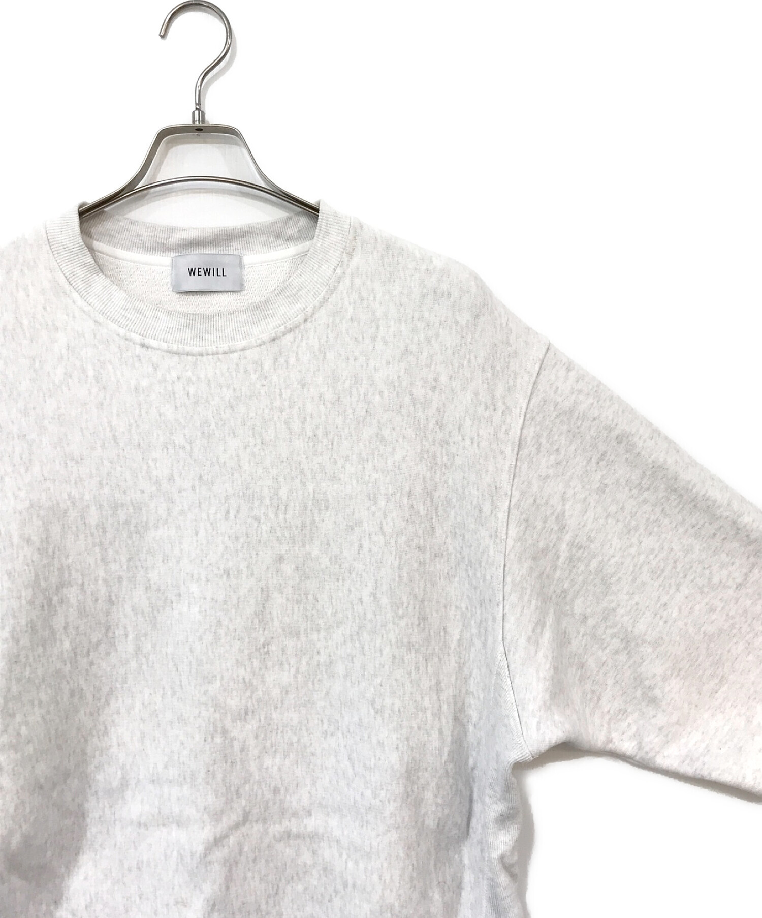 中古・古着通販】WEWILL (ウィーウィル) クルーネックスウェット