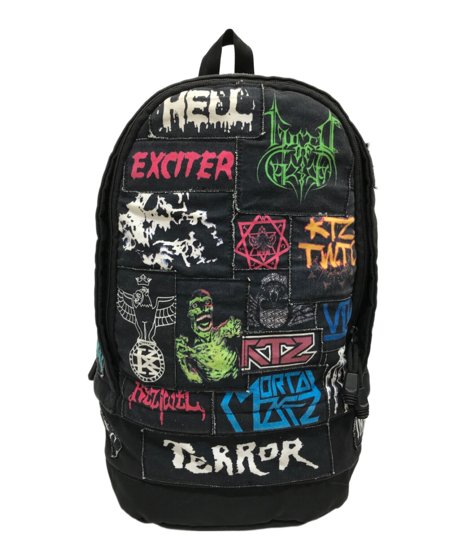 中古・古着通販】KTZ (ケーティーゼット) クラストワッペンリュック 