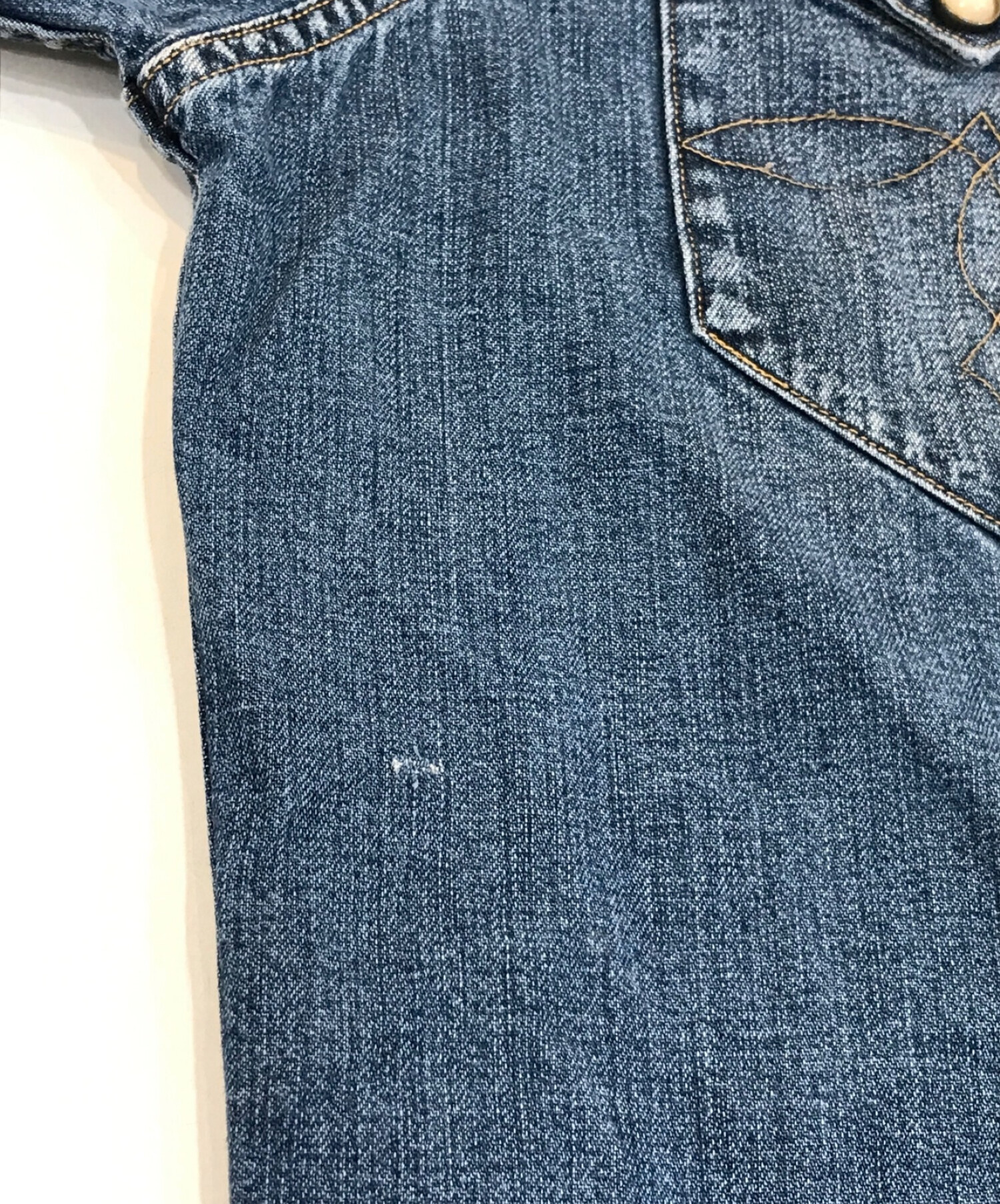 RRL ウエスタンシャツ　コンチョ　captais helm購入 中古・古着通販】RRL (ダブルアールエル) コンチョボタンニム
