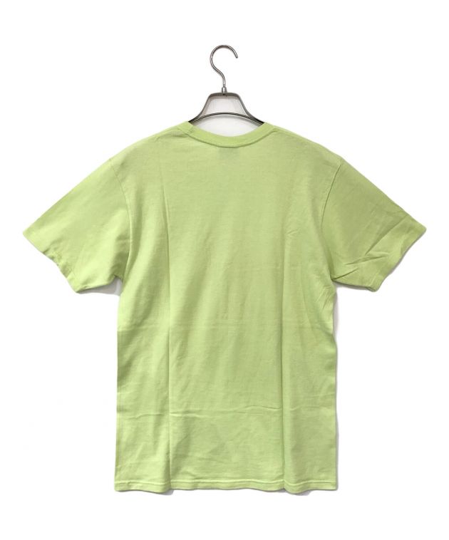中古・古着通販】stussy (ステューシー) ロゴ刺繍Tシャツ グリーン