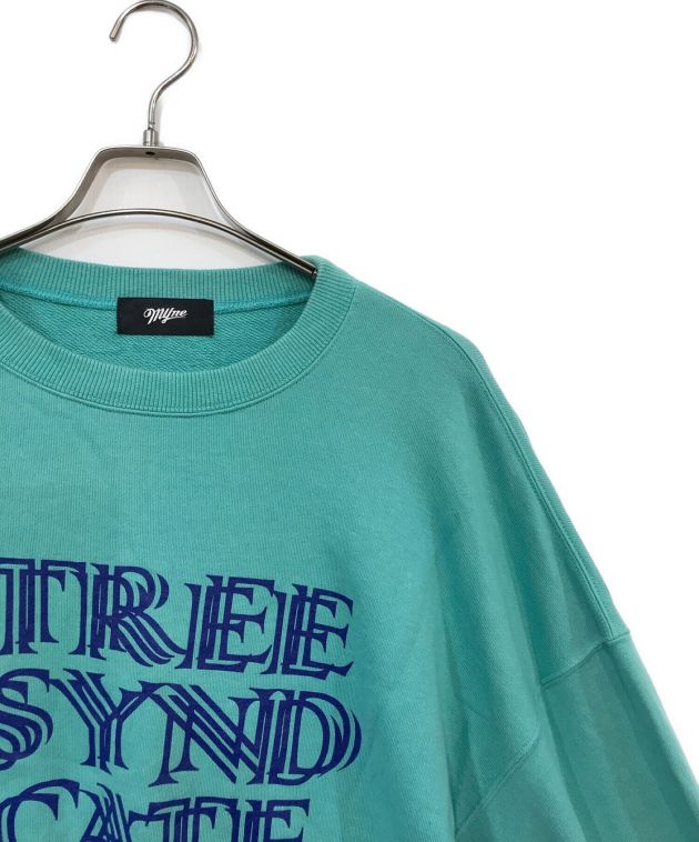 中古・古着通販】myne (マイン) STREETSSYNDICATE スウェット ブルー 