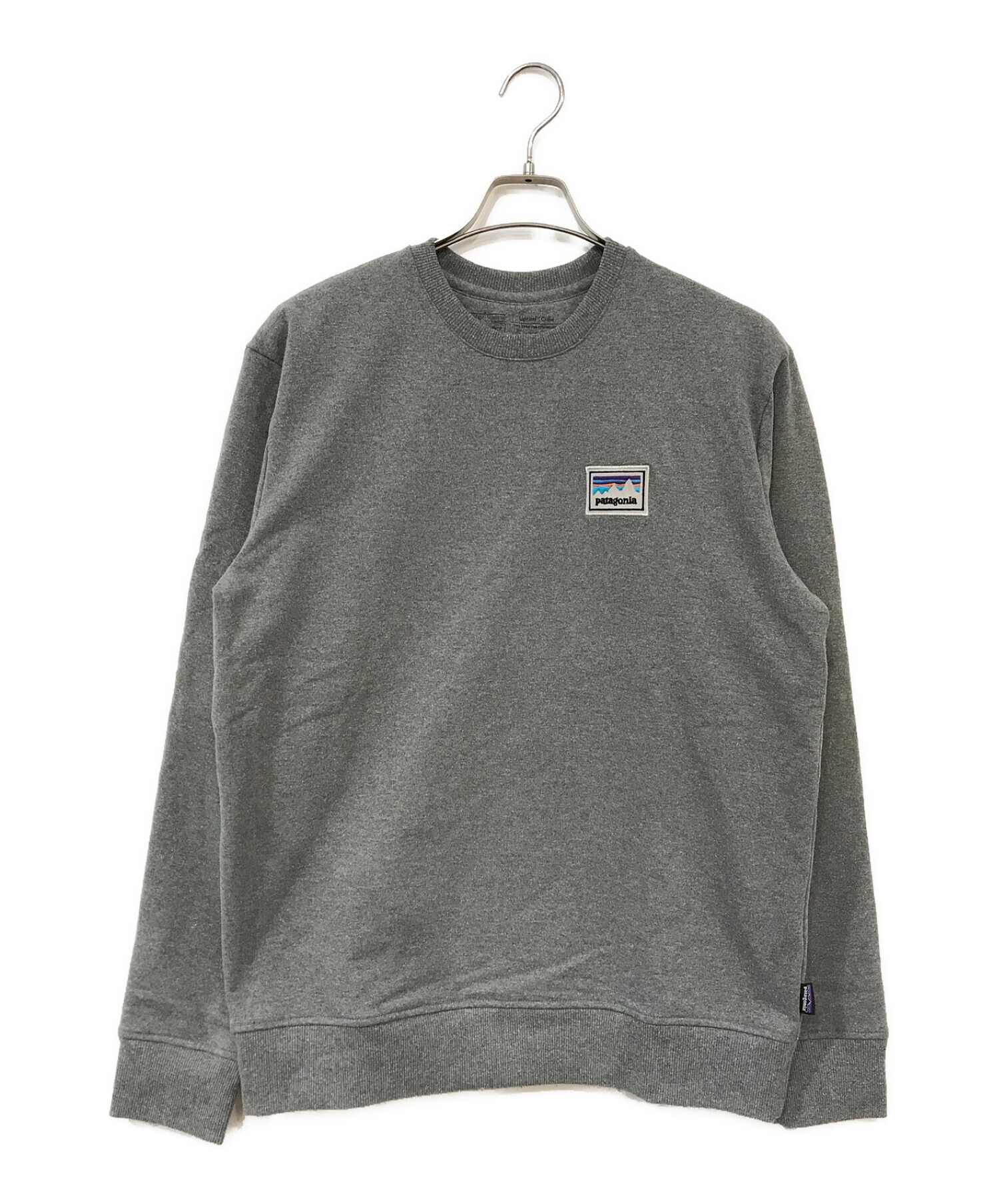 patagonia グレー クルーネックスウェット patagonia グレー クルーネックスウェット