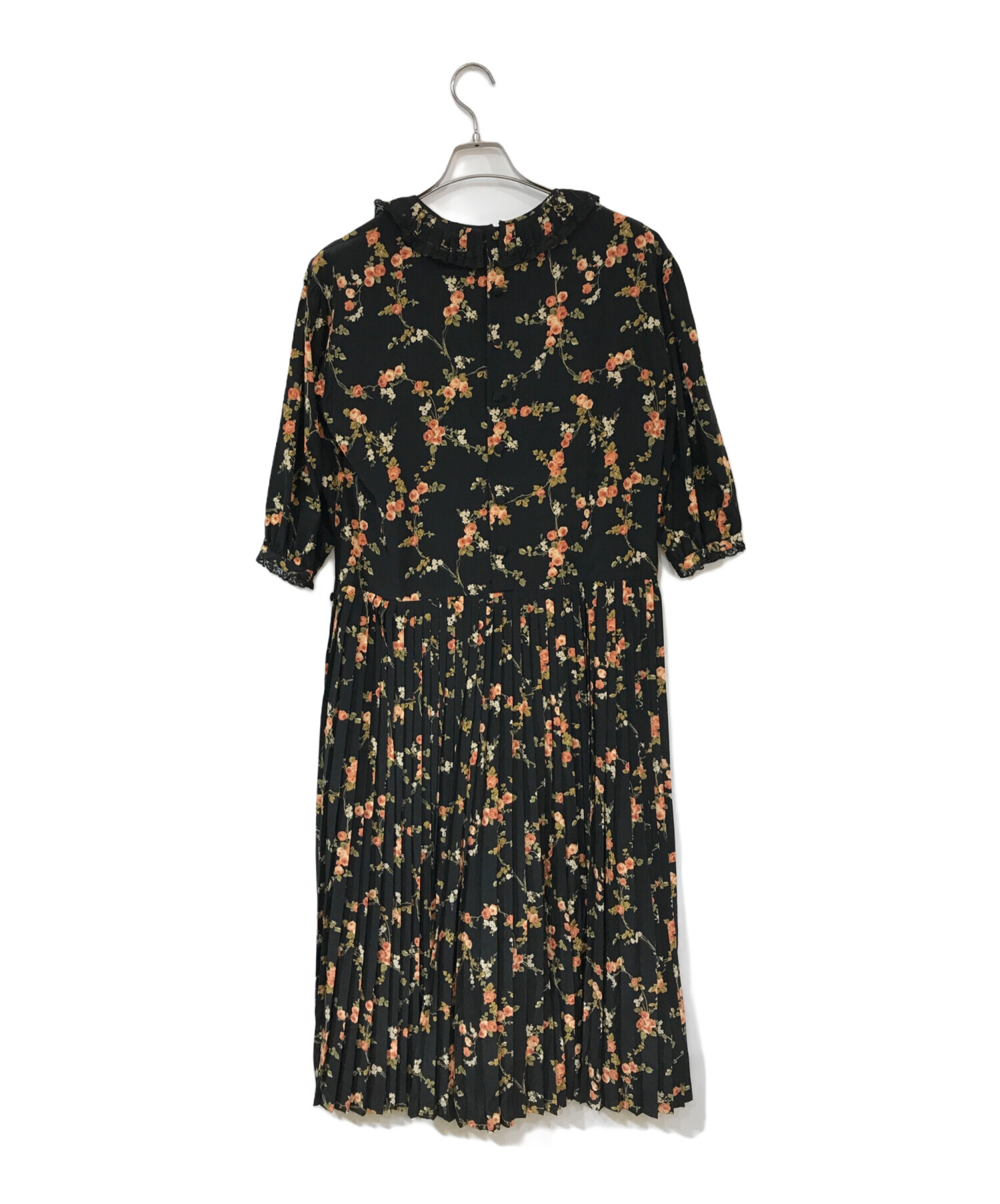 中古・古着通販】INGEBORG (インゲボルグ) 花柄ブラウスワンピース