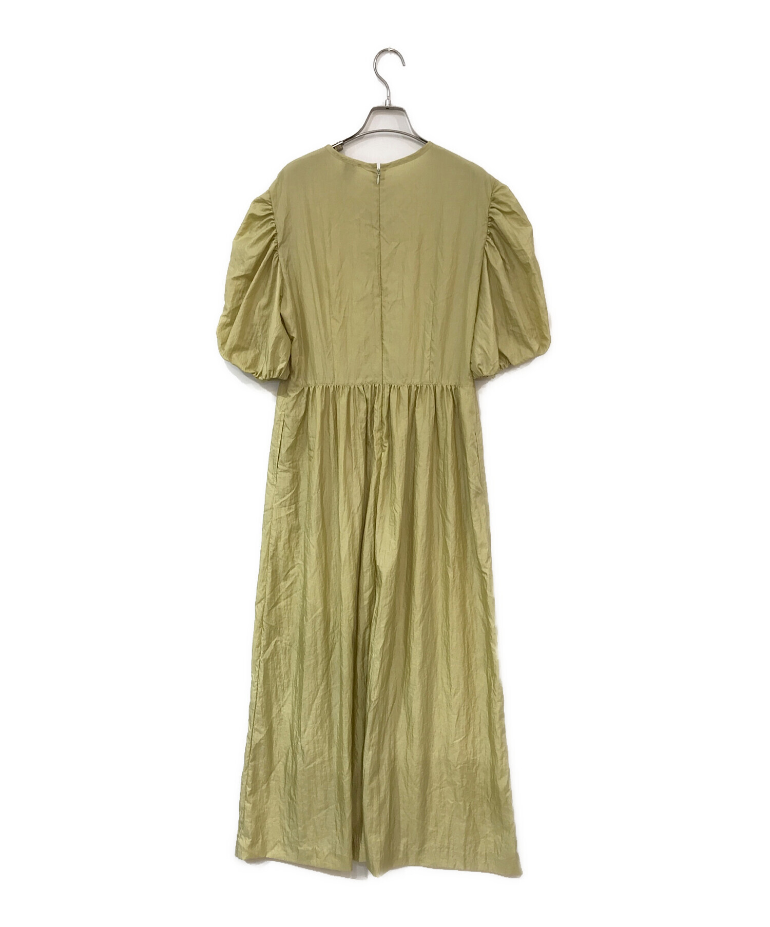 8/3削除】6(ROKU)ナイロン チュール エンブロイダリー ワンピース 8/3