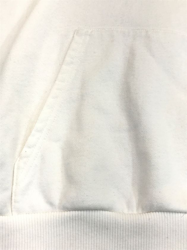 中古・古着通販】CELINE (セリーヌ) スタッズロゴパーカー ホワイト