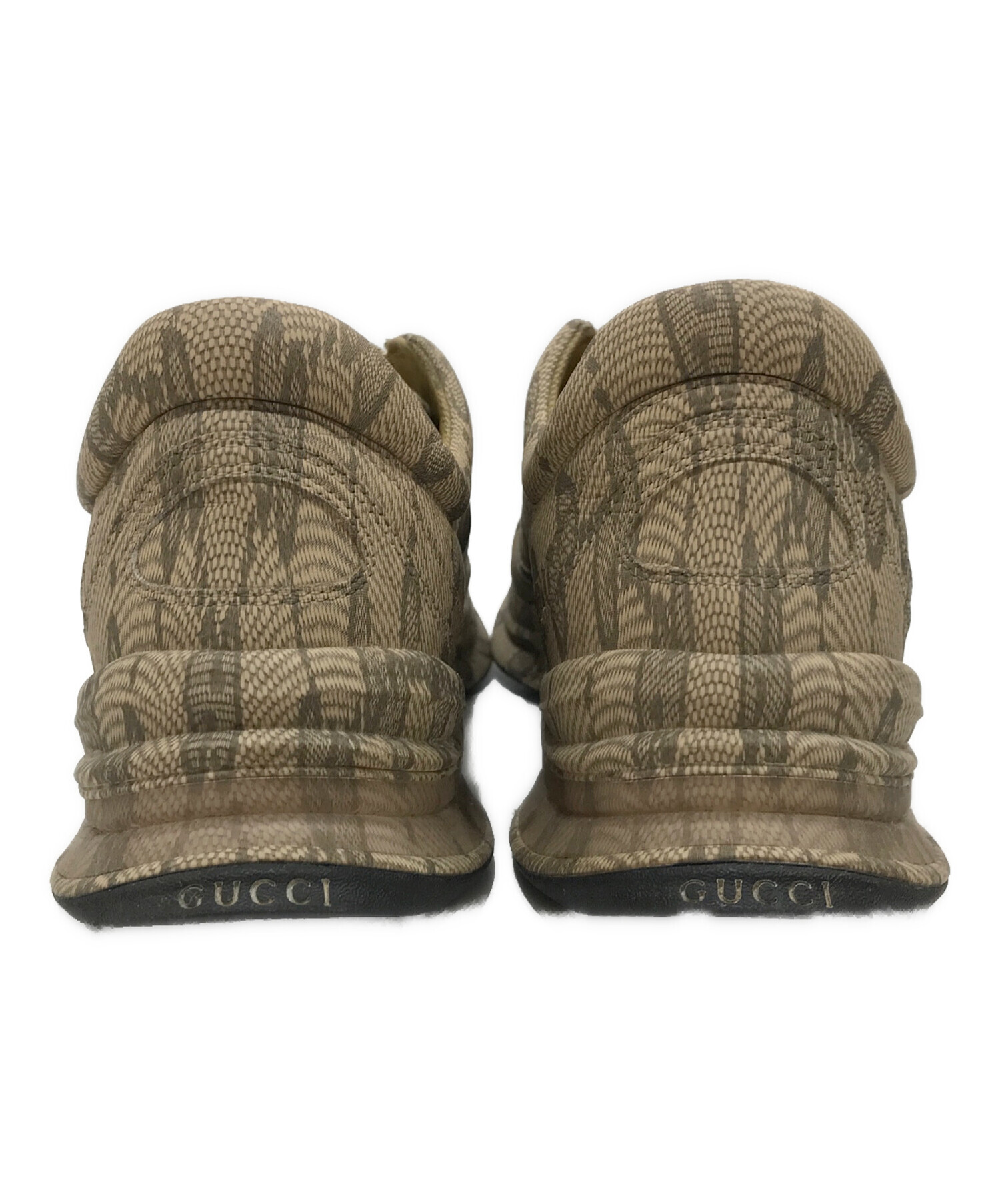 中古・古着通販】GUCCI (グッチ) Run GG スニーカー ブラウン