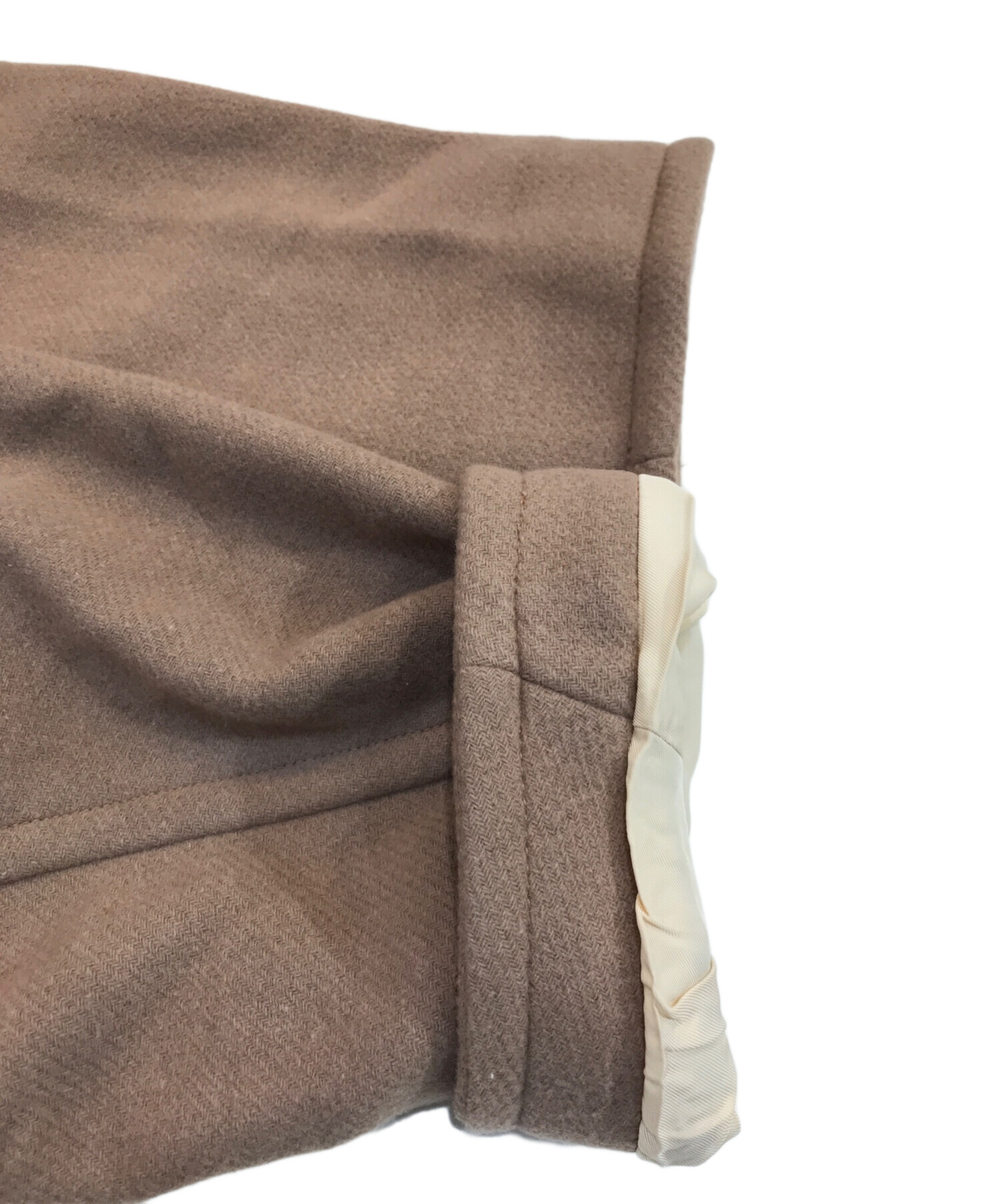 中古・古着通販】Chloe (クロエ) バルキーウールコート ブラウン