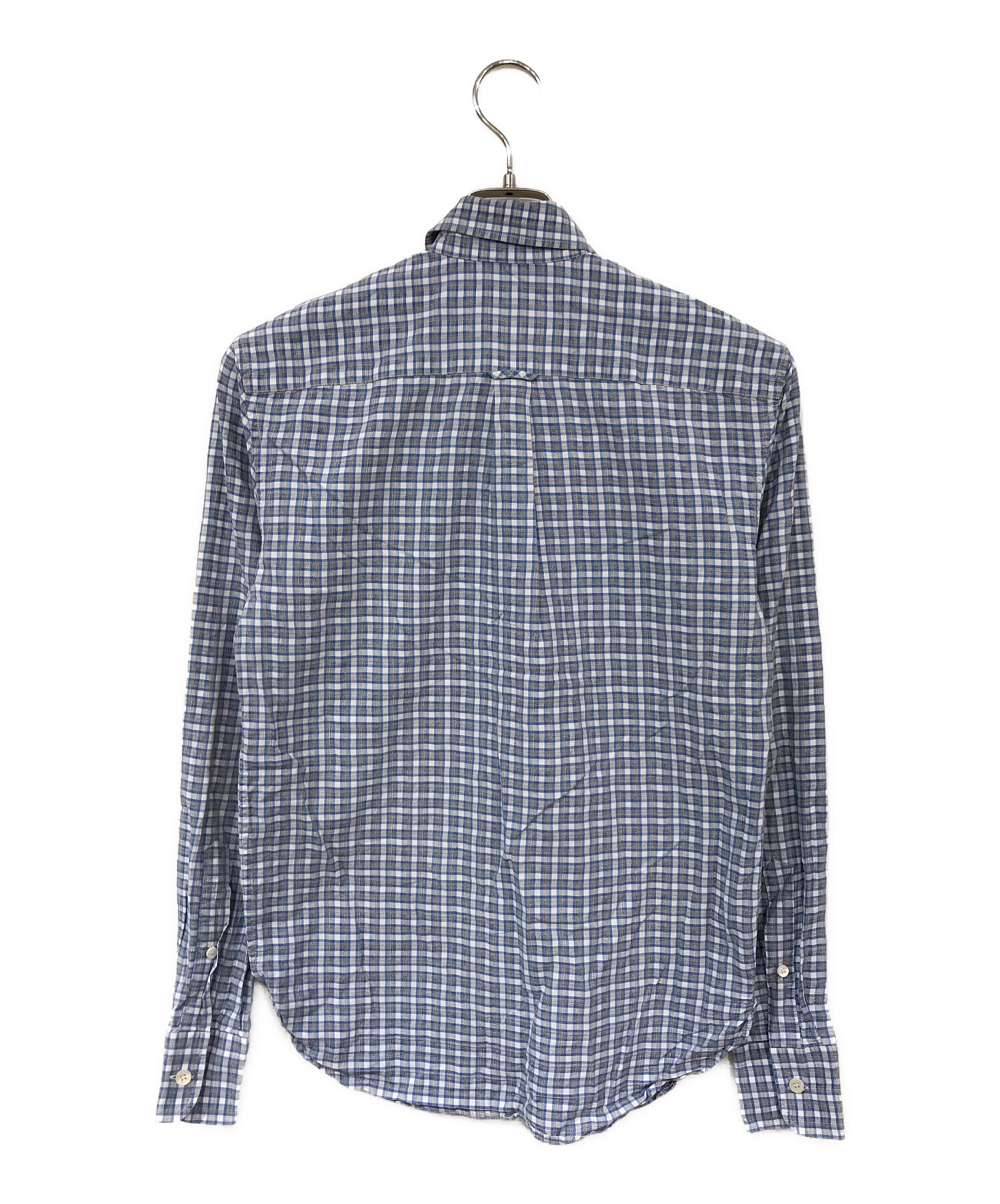 中古・古着通販】maison kitsune (メゾンキツネ) チェックシャツ 