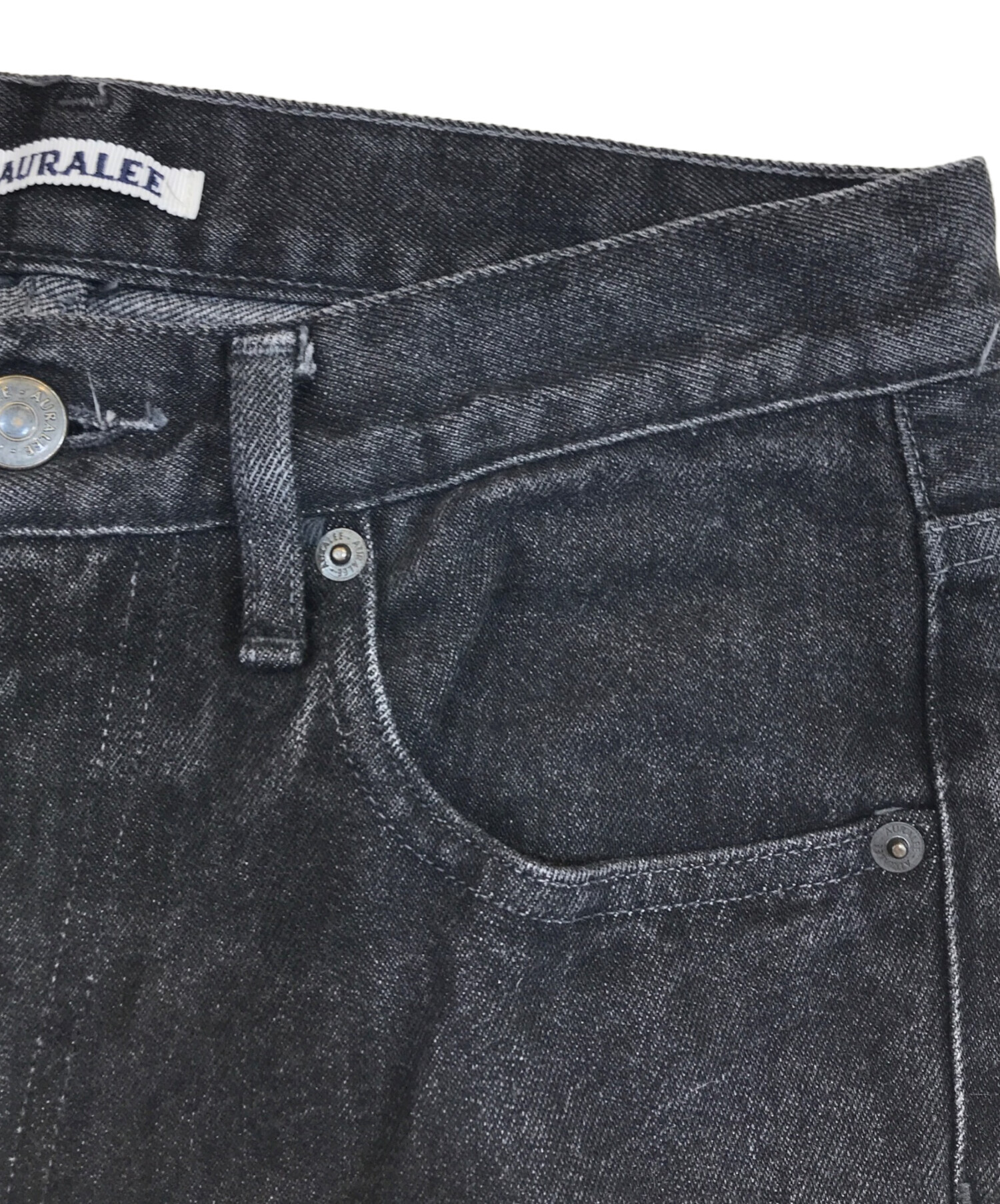 AURALEE ブラックデニム kink