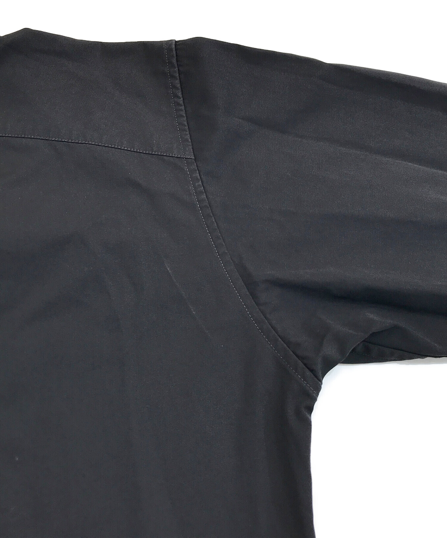 中古・古着通販】BALENCIAGA (バレンシアガ) バックロゴ ボタンダウン