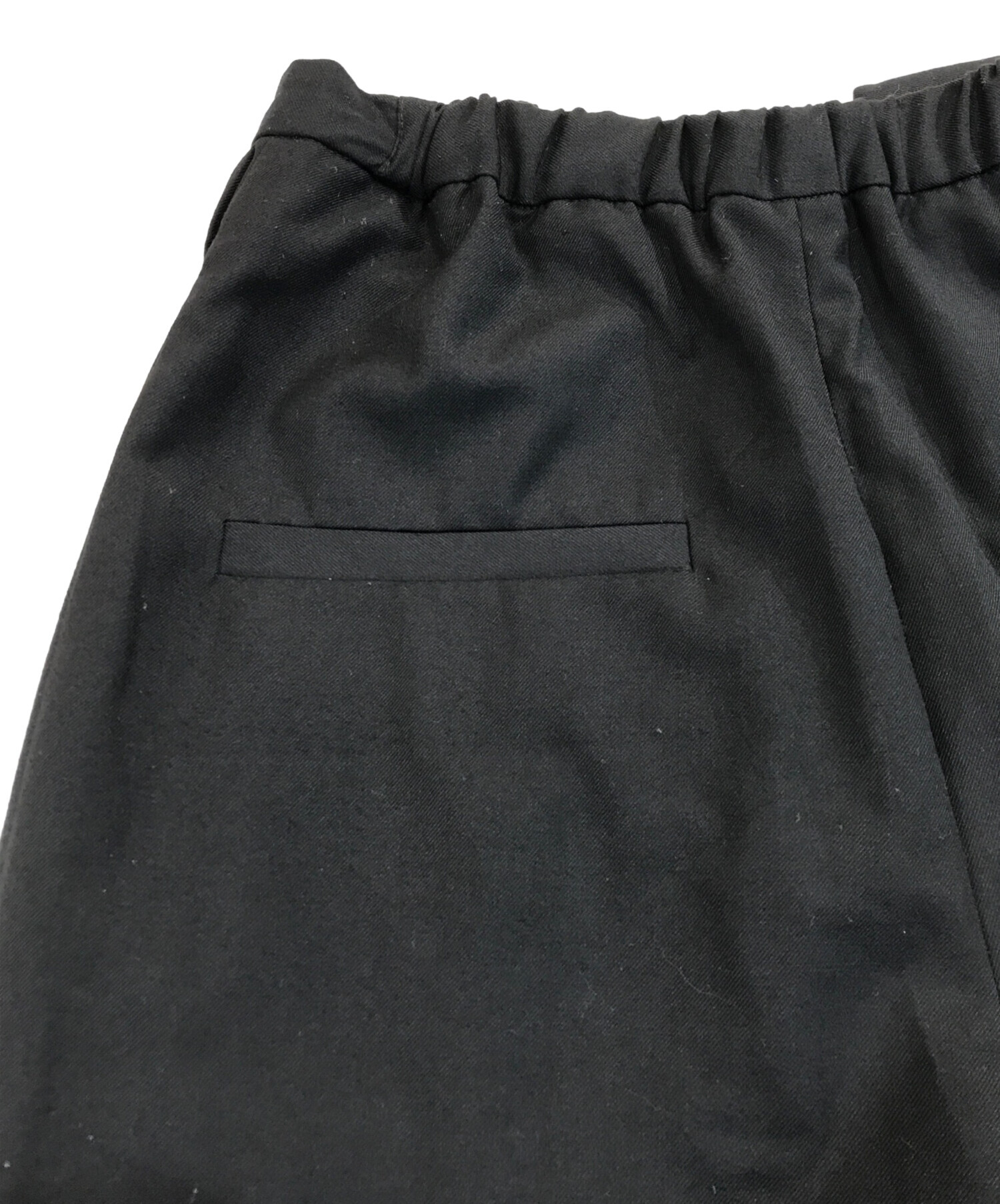 中古・古着通販】AMERI (アメリ) DROP PEARL SUSPENDER PANTS ブラック 