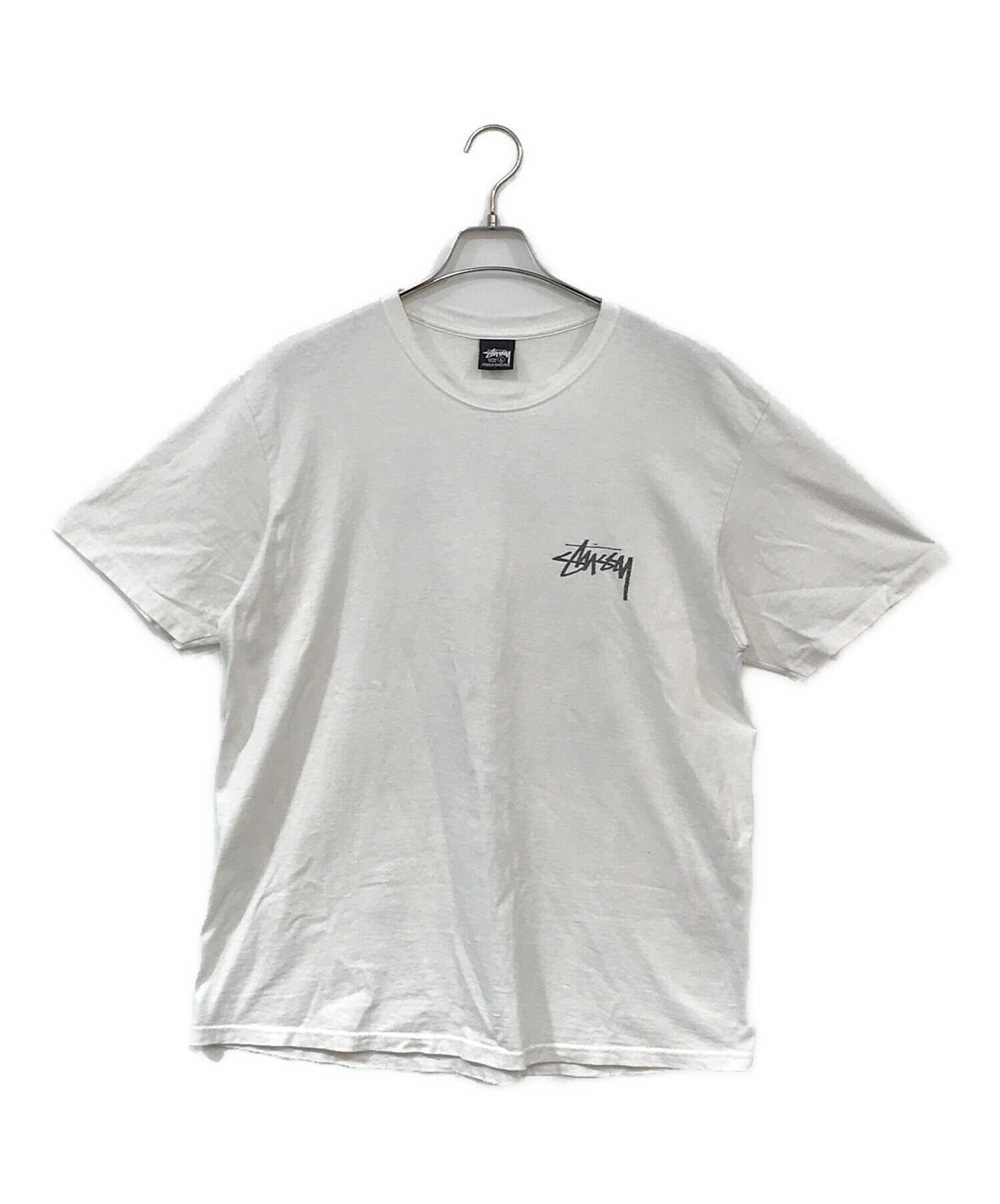 stussy kittens tee ホワイトXLサイズ 中古・古着通販stussy 