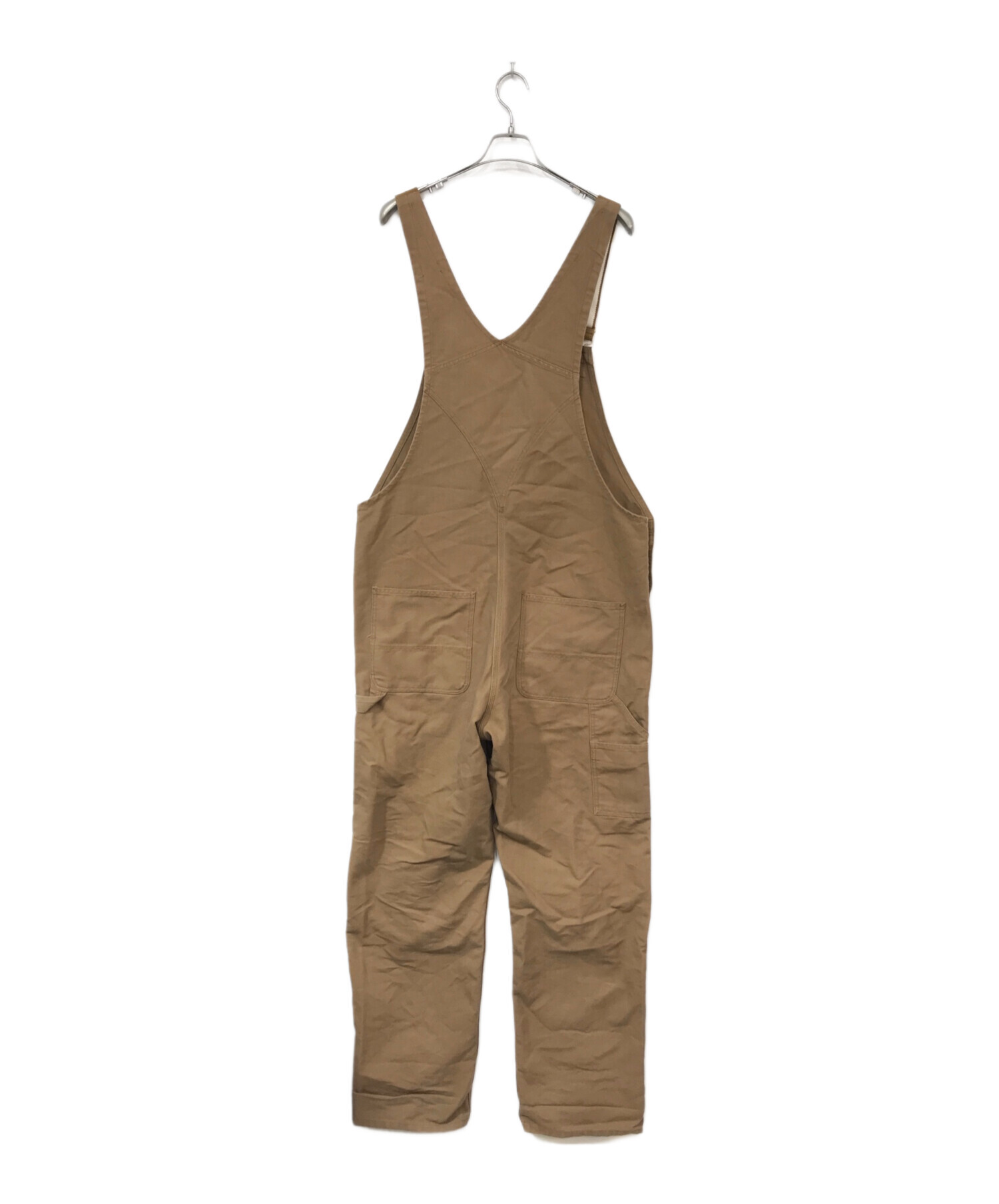 中古・古着通販】CarHartt (カーハート) BIB OVERALL ベージュ サイズ