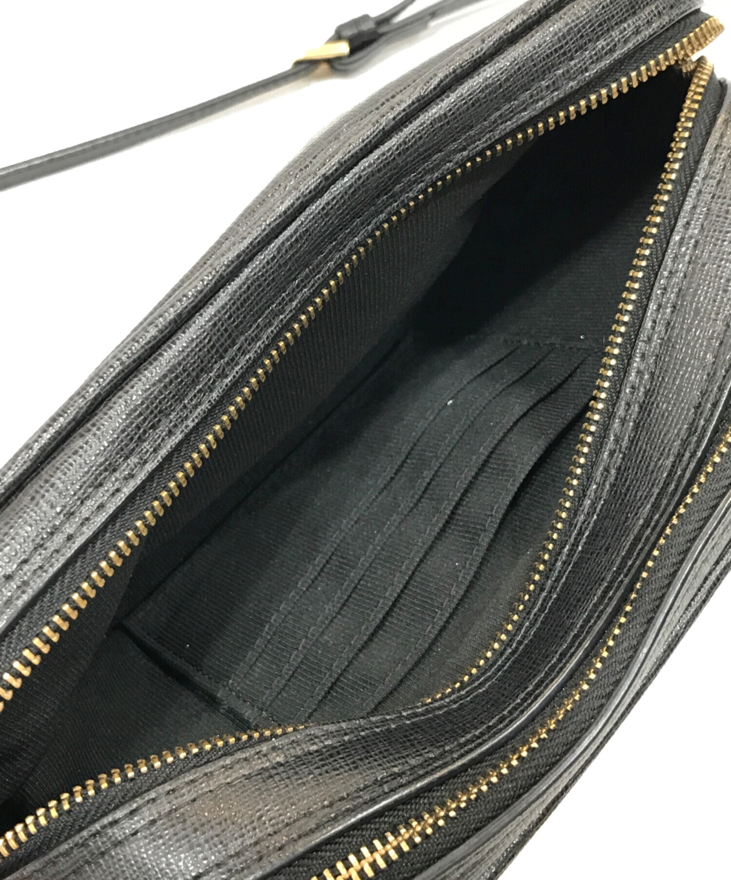 中古・古着通販】FURLA (フルラ) ショルダーバッグ ブラック｜ブランド