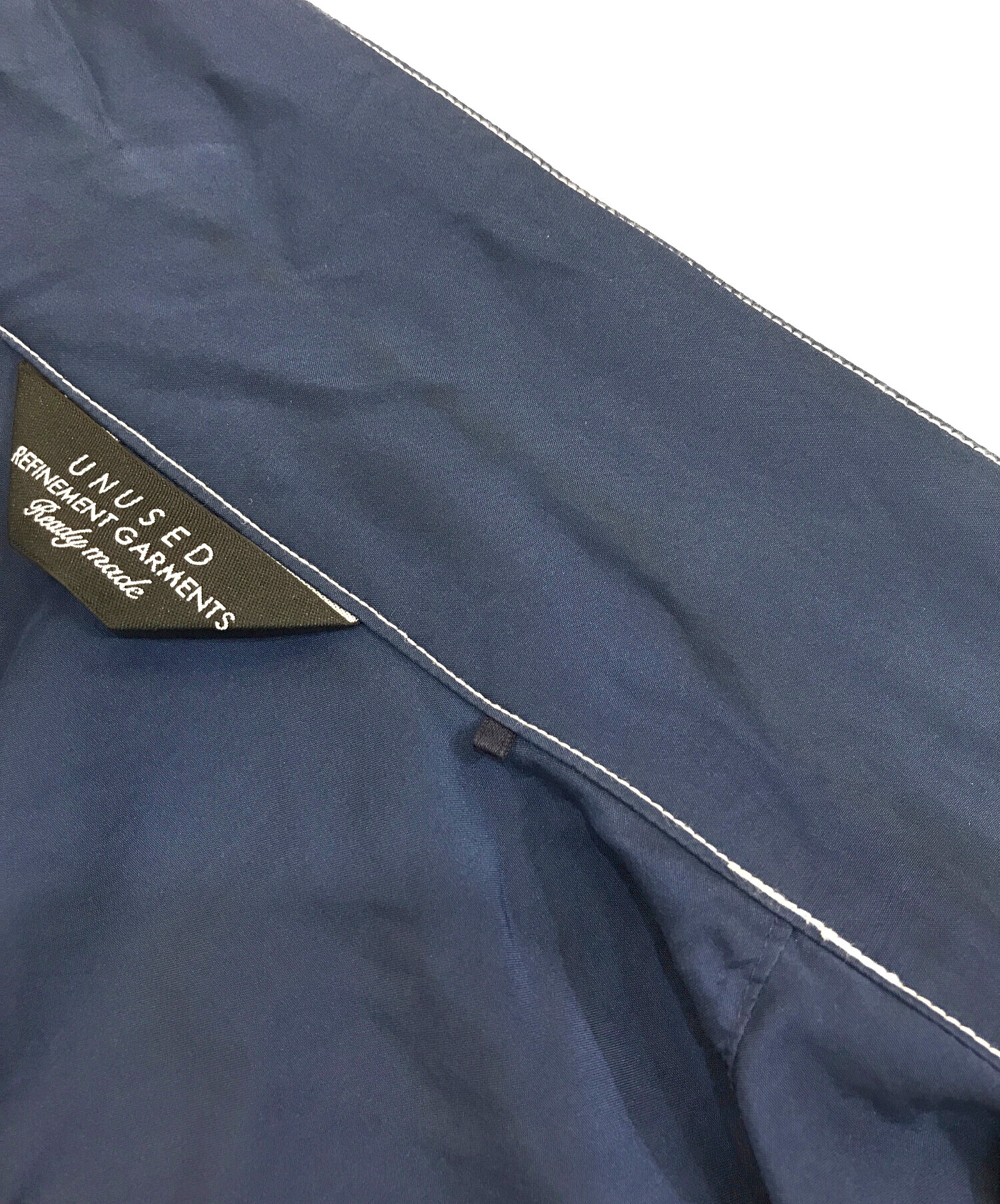 中古・古着通販】UNUSED (アンユーズド) Short-Sleeve Silk Shirt