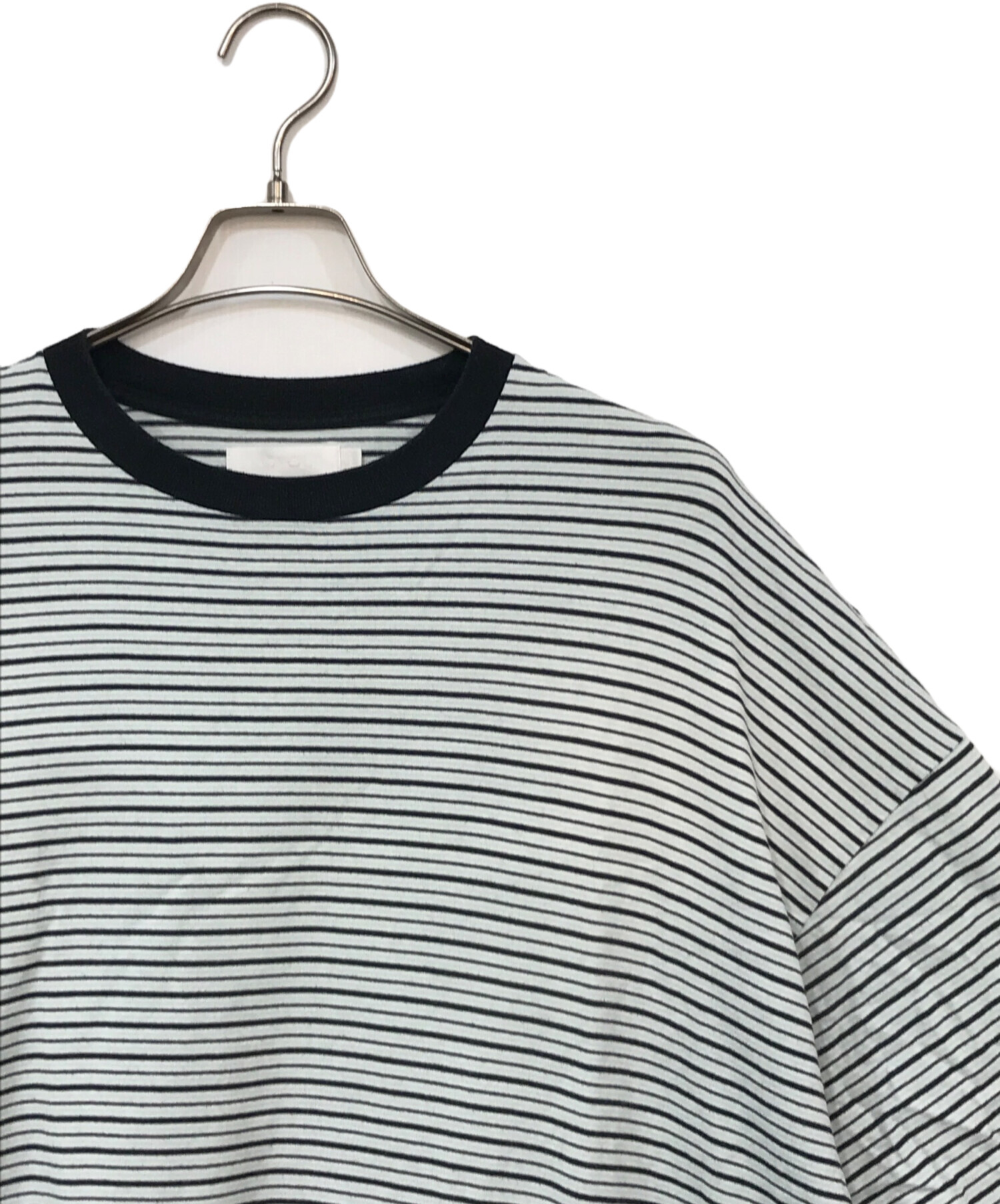 中古・古着通販】ROTOL (ロトル) WIDE TWIST TEE BORDER マルチカラー