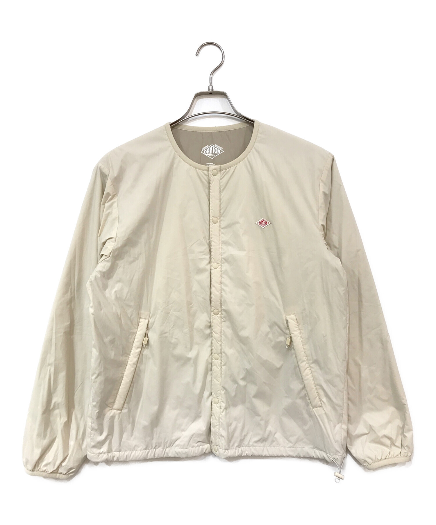 中古・古着通販】DANTON (ダントン) ノーカラープリマロフトジャケット