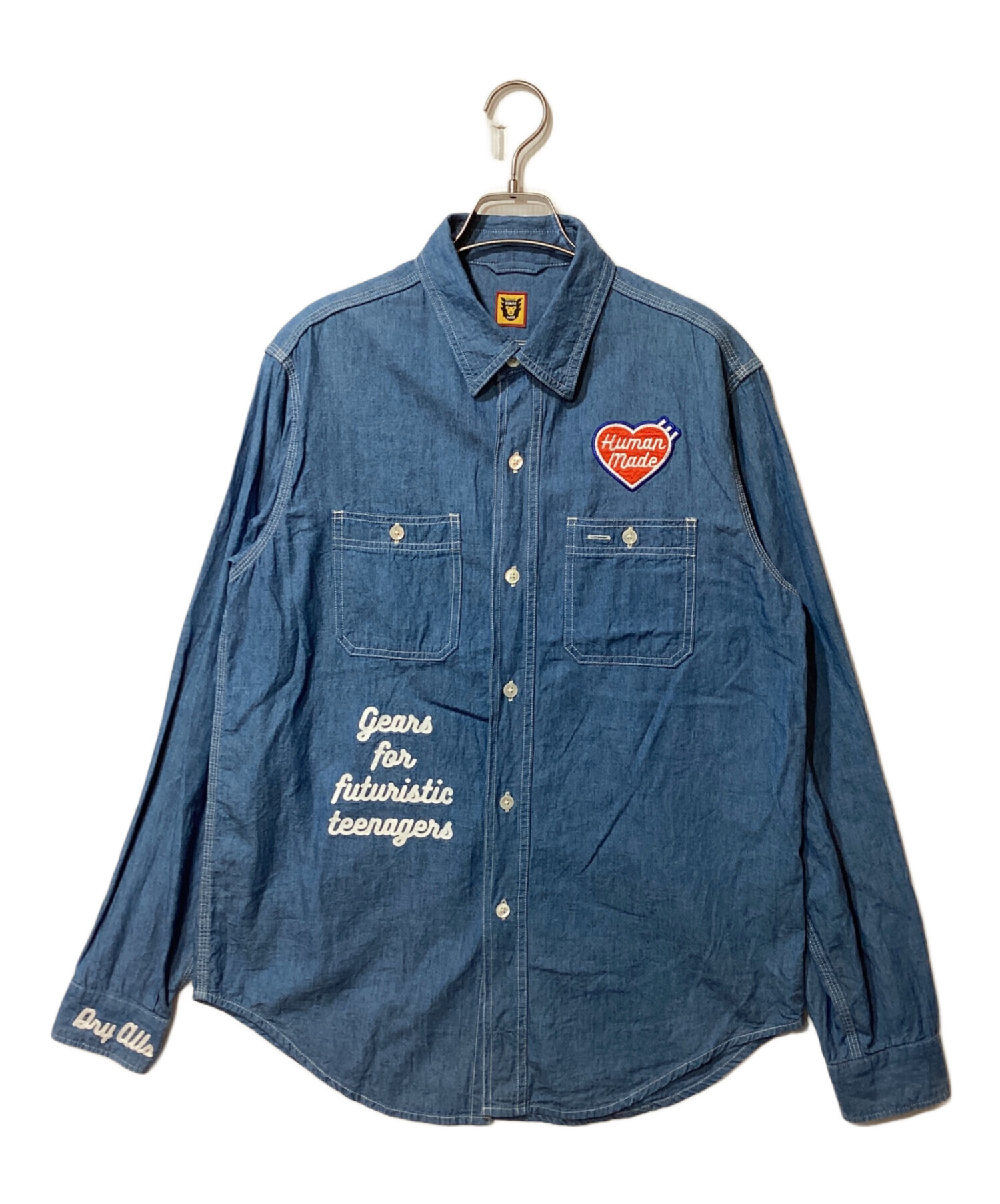 中古・古着通販】HUMAN MADE (ヒューマンメイド) シャンブレー 中古・古着通販】HUMAN MADE (ヒューマンメイド) シャンブレー