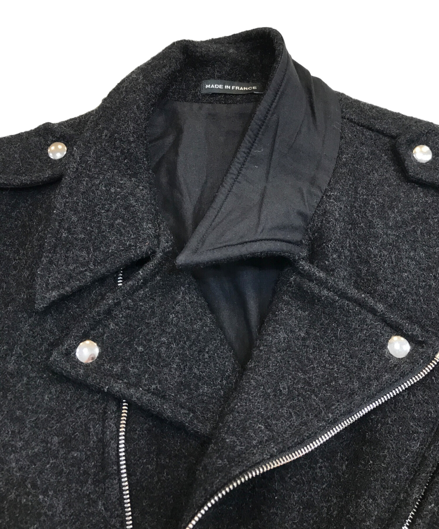 agnes b. HOMME アニエスベー メンズ ダブルライダース ブルゾン