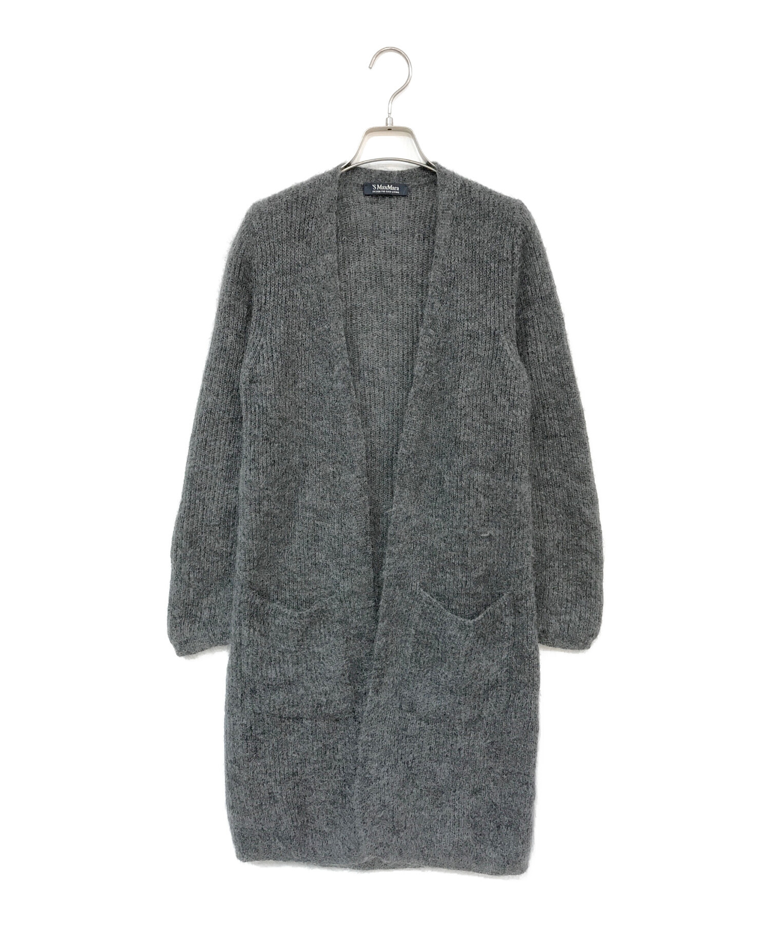 中古・古着通販】MaxMara (マックスマーラ) モヘア混ロング 中古・古着通販】MaxMara (マックスマーラ) モヘア混ロング