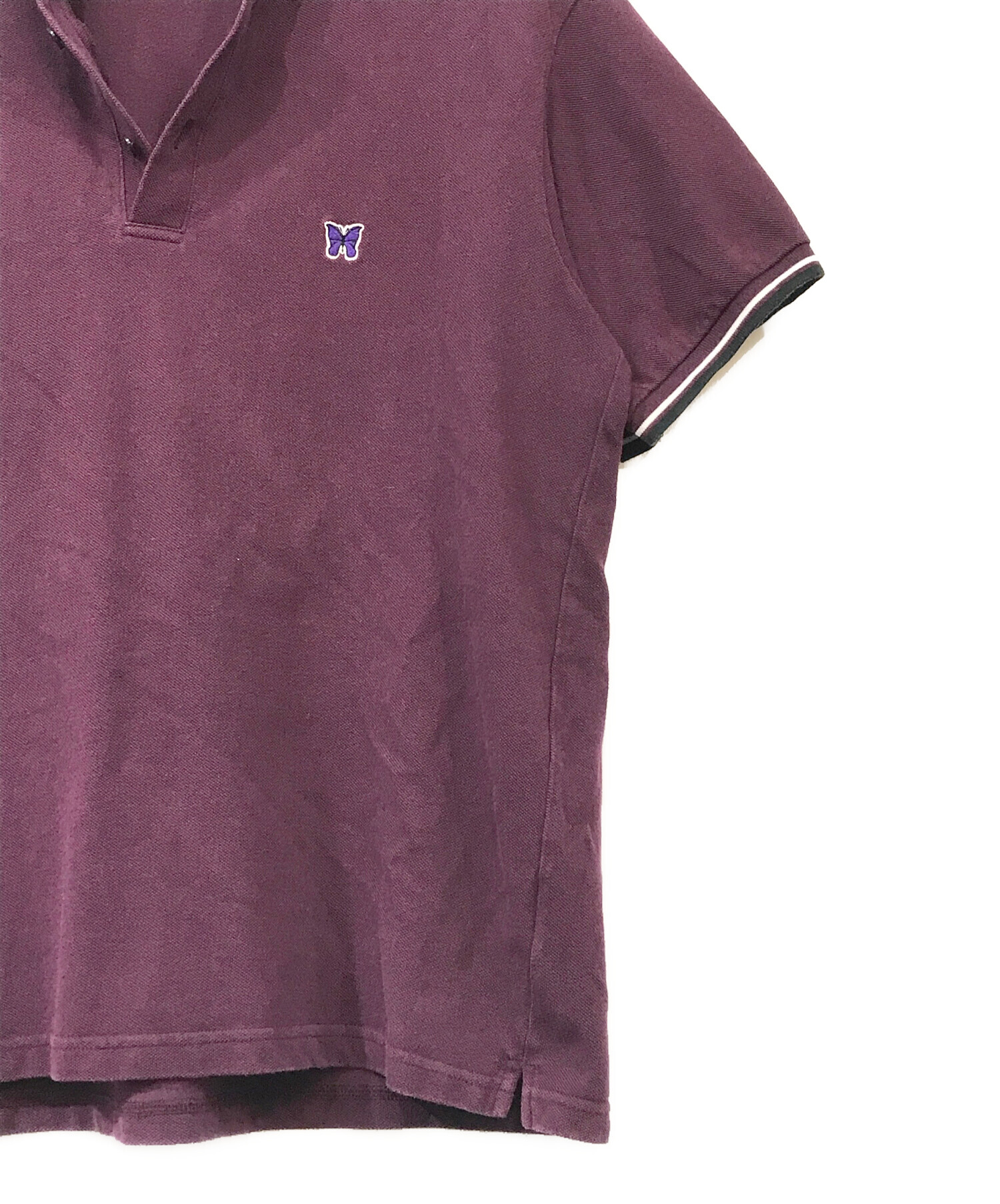 中古・古着通販】Needles (ニードルズ) Shawl Collar S/S Polo 