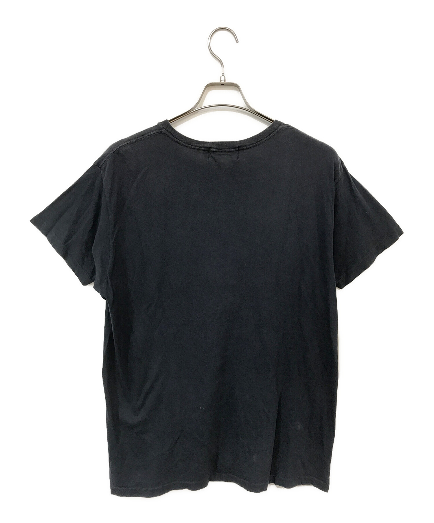 中古・古着通販】RRL (ダブルアールエル) プリントTシャツ ブラック